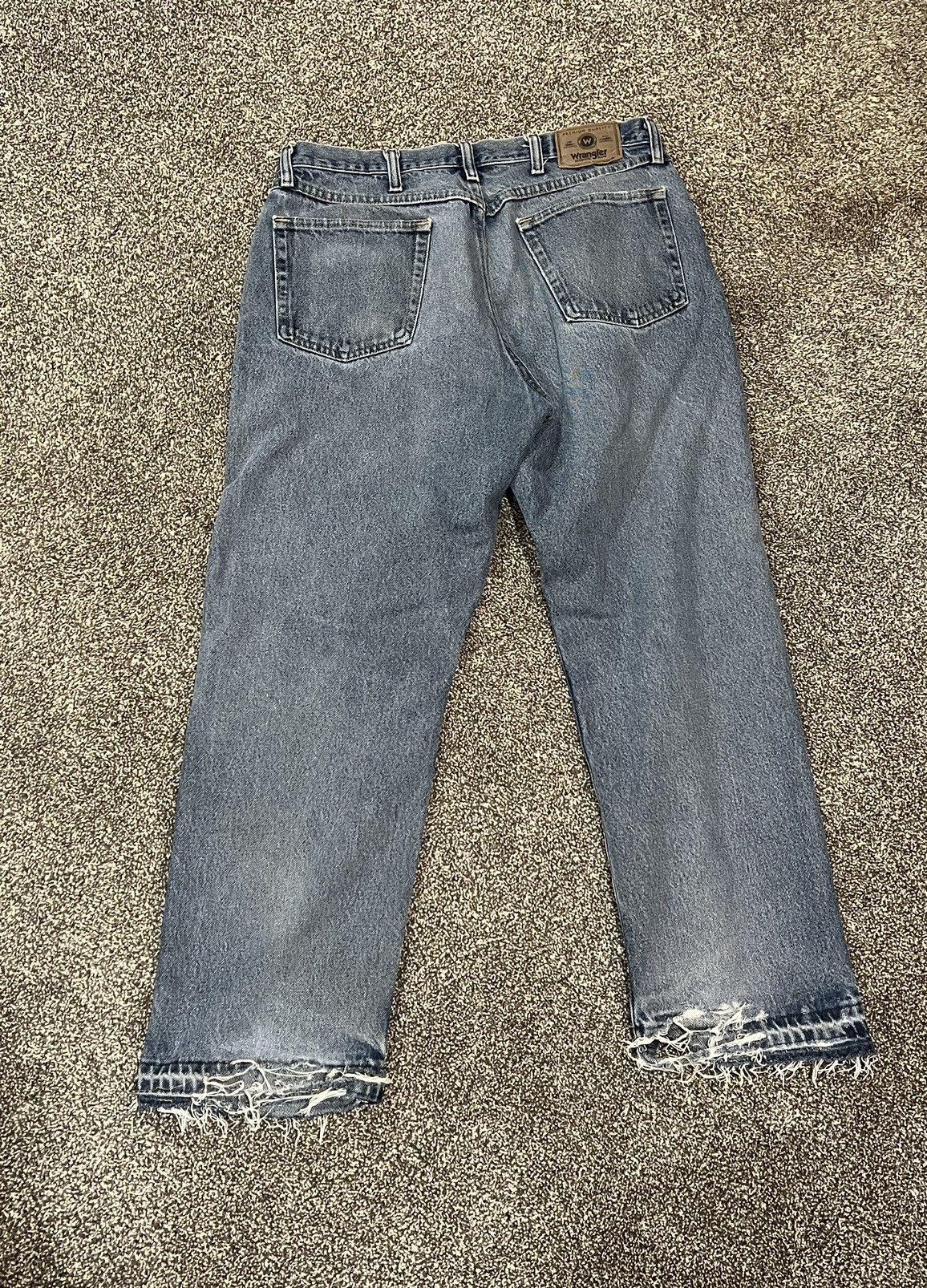 Vintage × Wrangler Wrangler Vintage Distressed Denim Size US 36 / EU 52 - 11 Thumbnail