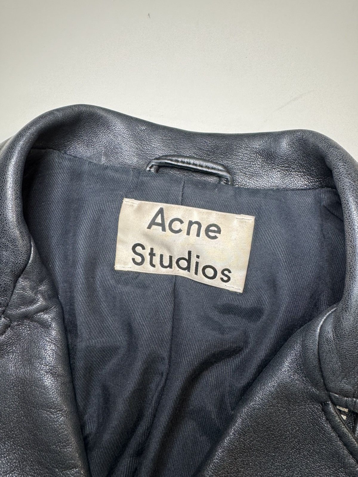 Acne Studios Acne Studios Bikers Leather Jacket Size XS / US 0-2 / IT 36-38 - 4 Thumbnail