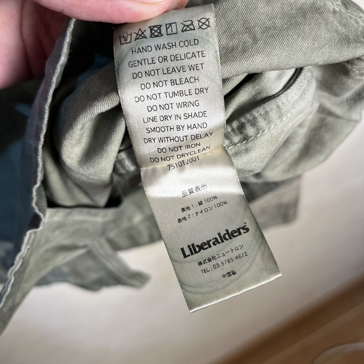 Liberaiders LIBERAIDERS SS20 PSYCHEDELIC BDU OLIVE JACKET Size US L / EU 52-54 / 3 - 14 Thumbnail