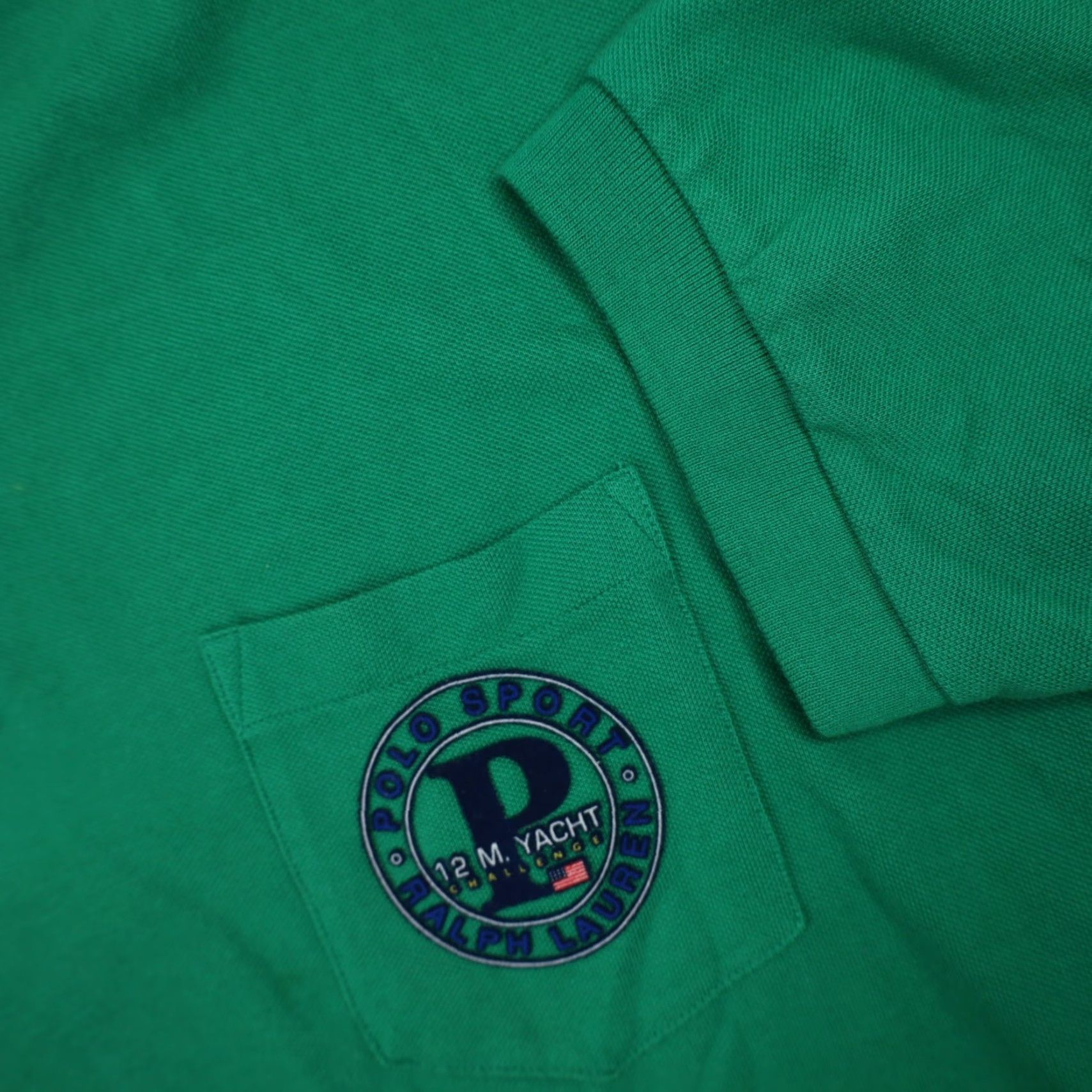 Polo Ralph Lauren VINTAGE Polo Ralph Lauren Polo Sport Men XL Yacht Challenge Polo Shirt Green Mens XL Polo Shirt Yacht Challenge Green Polo Ralph Lauren Size US XL / EU 56 / 4 - 5 Thumbnail