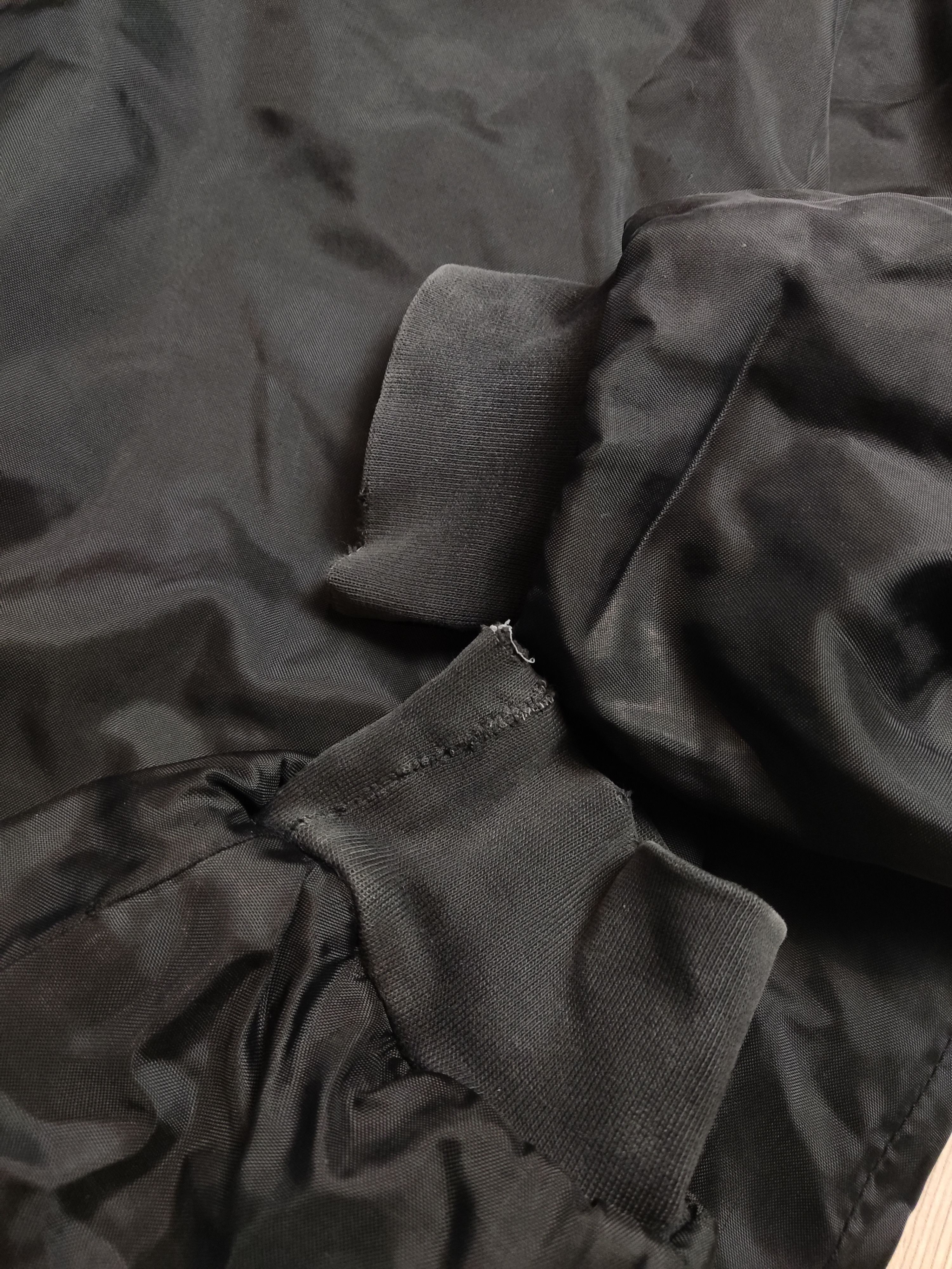 Japanese Brand × Nike Vintage NIKE 90s oversized distressed swoosh logo bomber zip Size US L / EU 52-54 / 3 - 16 Thumbnail