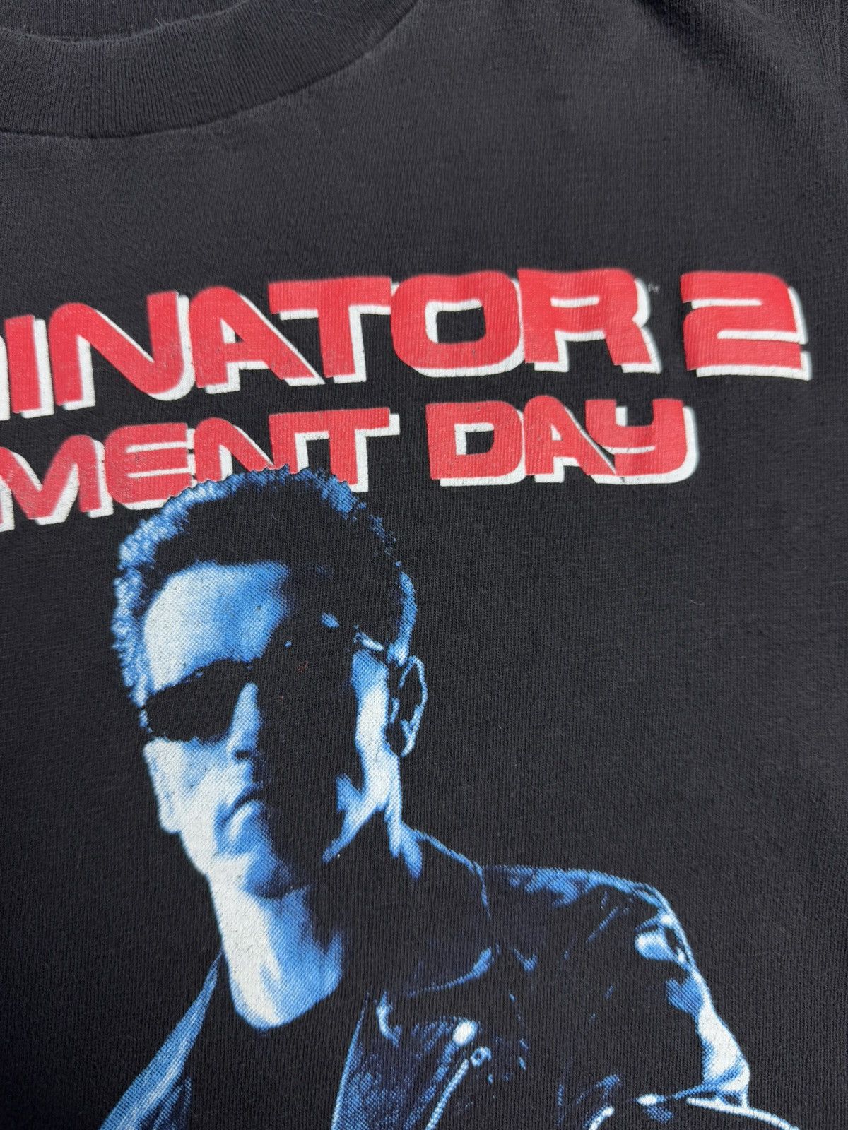 Other Vintage 1991 Terminator 2 Judgement Day Cult Movie T-Shirt Size US XS / EU 42 / 0 - 6 Thumbnail