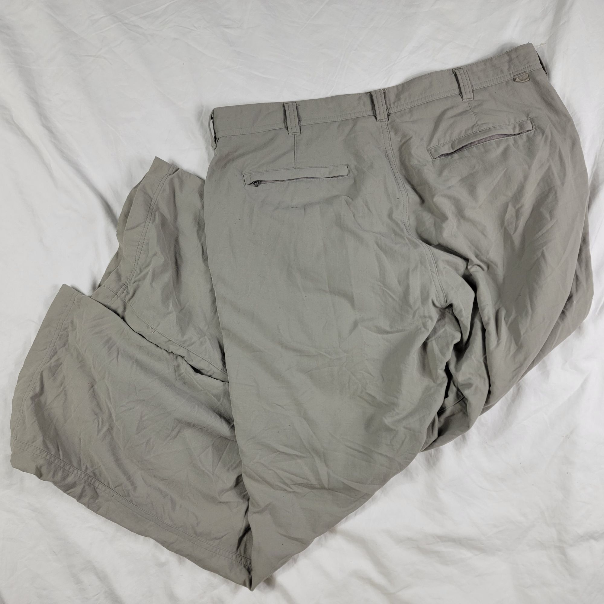 Rei REI Mens Nylon Pants 36W 32L Gray UPF 50+ Lightweight Outdoo Size US 36 / EU 52 - 2 Thumbnail