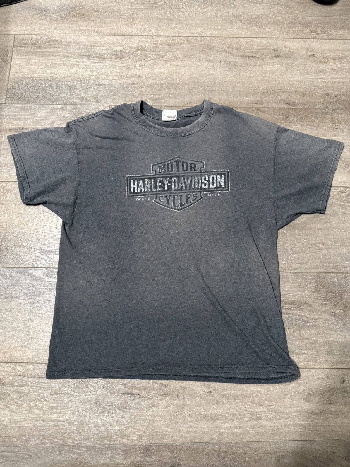Harley Davidson Vintage Faded Tee Size US XL / EU 56 / 4 - 1 Thumbnail
