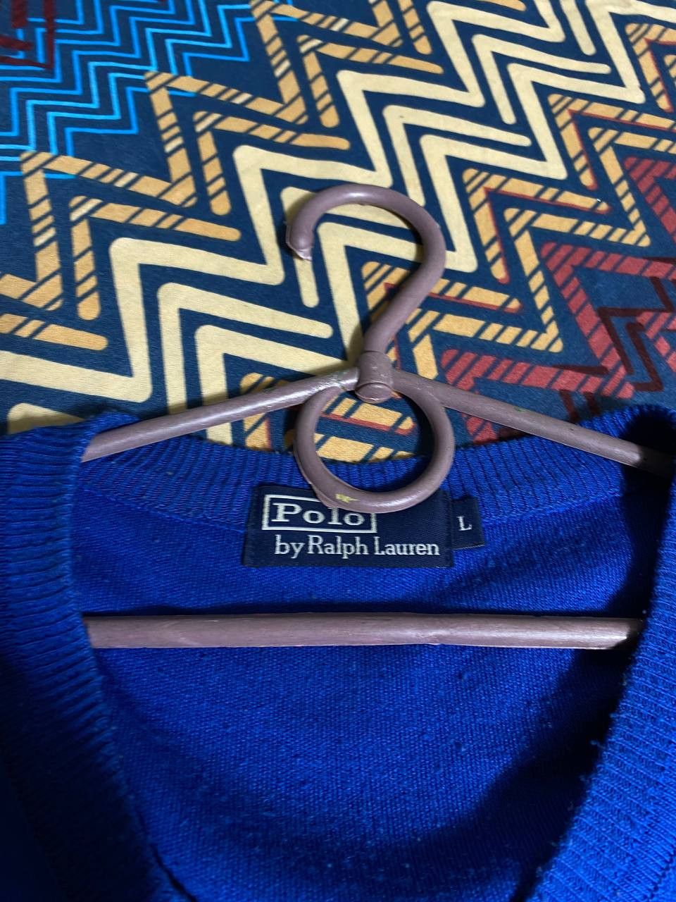 Polo Ralph Lauren Polo by Ralph Lauren sweatshirt Y2K blue Vintage Sweaters Size US L / EU 52-54 / 3 - 2 Thumbnail