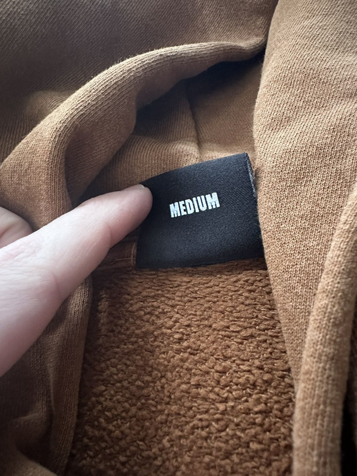 Revenge Revenge Arch Logo Hoodie Brown/Pink Size US M / EU 48-50 / 2 - 3 Thumbnail
