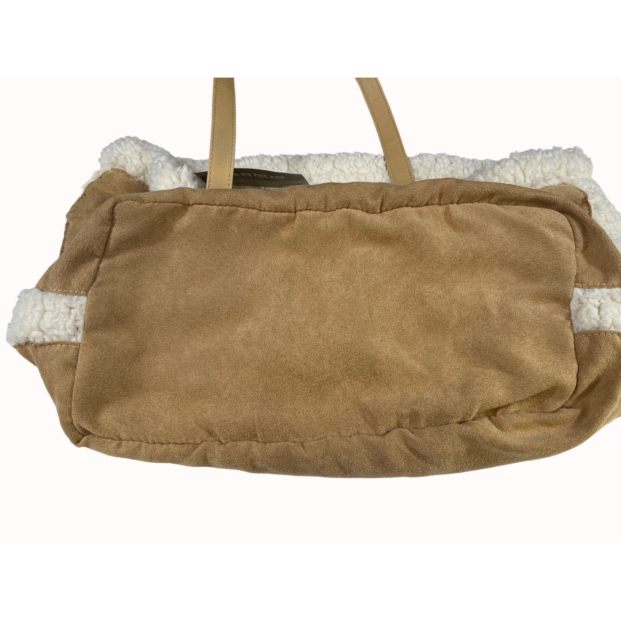 Other Cannon Women's Tan Suede Purse/Shoulder/Tote Bag SKU 5847 Size ONE SIZE - 3 Thumbnail