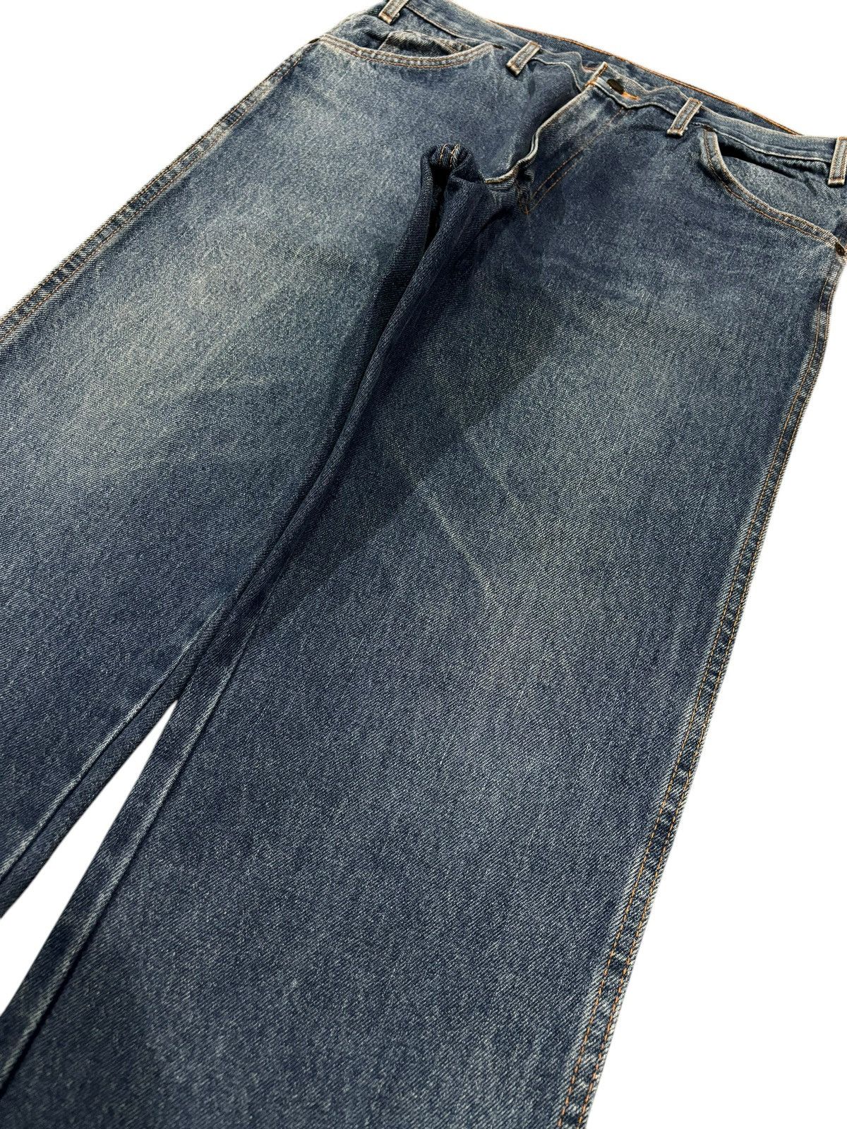 Dickies Y2k Vtg Dickies Work Baggy Wide Leg Faded Workwear Jeans Size US 36 / EU 52 - 3 Thumbnail
