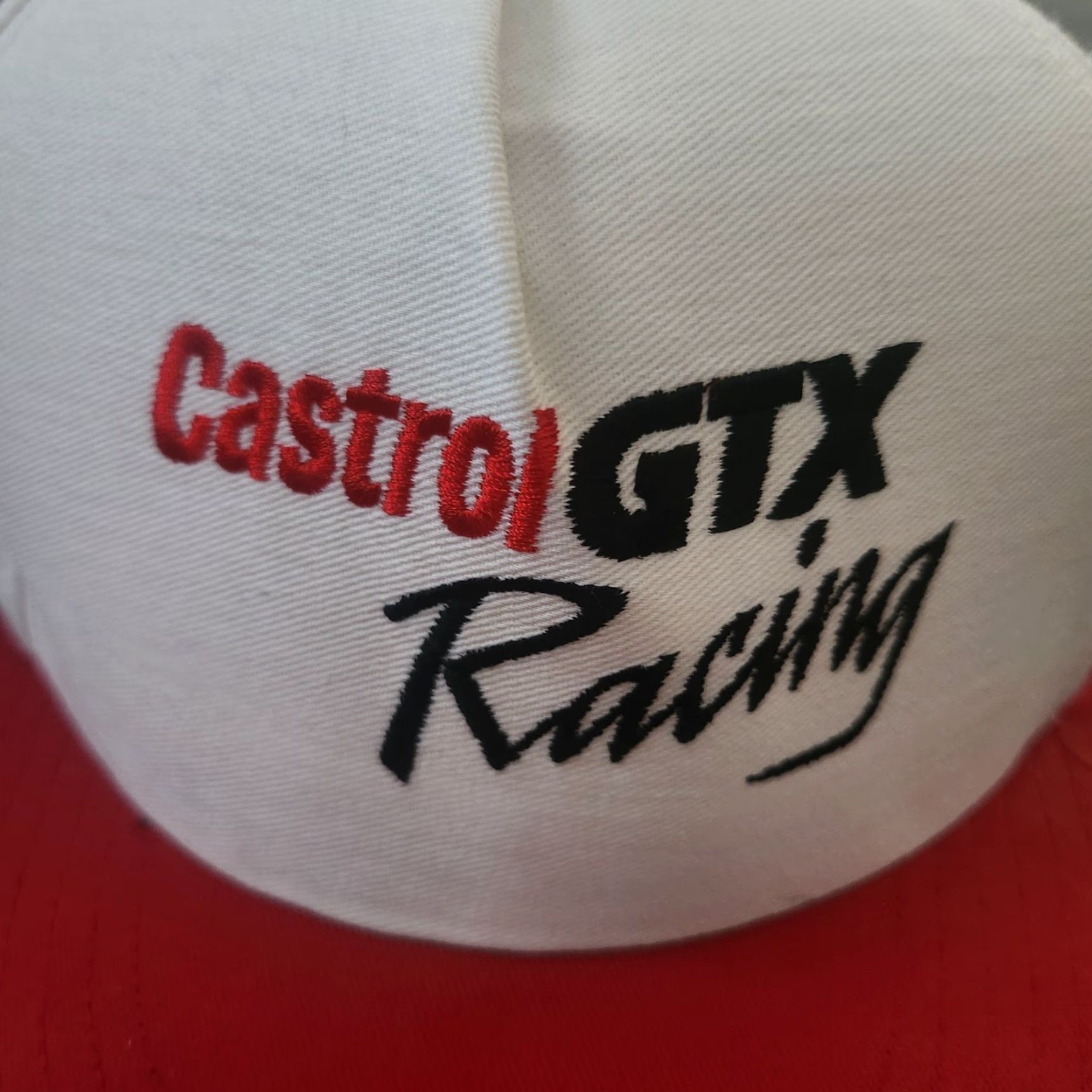 Vintage VINTAGE Castrol GTX Racing Hat Cap Trucker Cap White Snapback MADE IN USA Men One Size White USA Baseball Cap Size ONE SIZE - 2 Thumbnail
