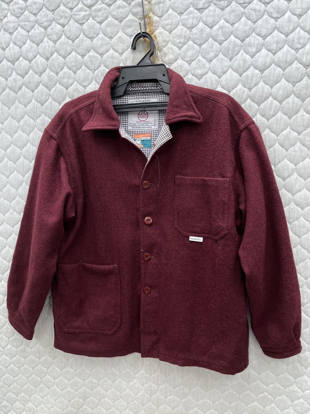 Harris Tweed 🔥🔥🔥STEALS VTG HARRIS TWEED X KEMPEL JACKET Size US L / EU 52-54 / 3 - 3 Thumbnail