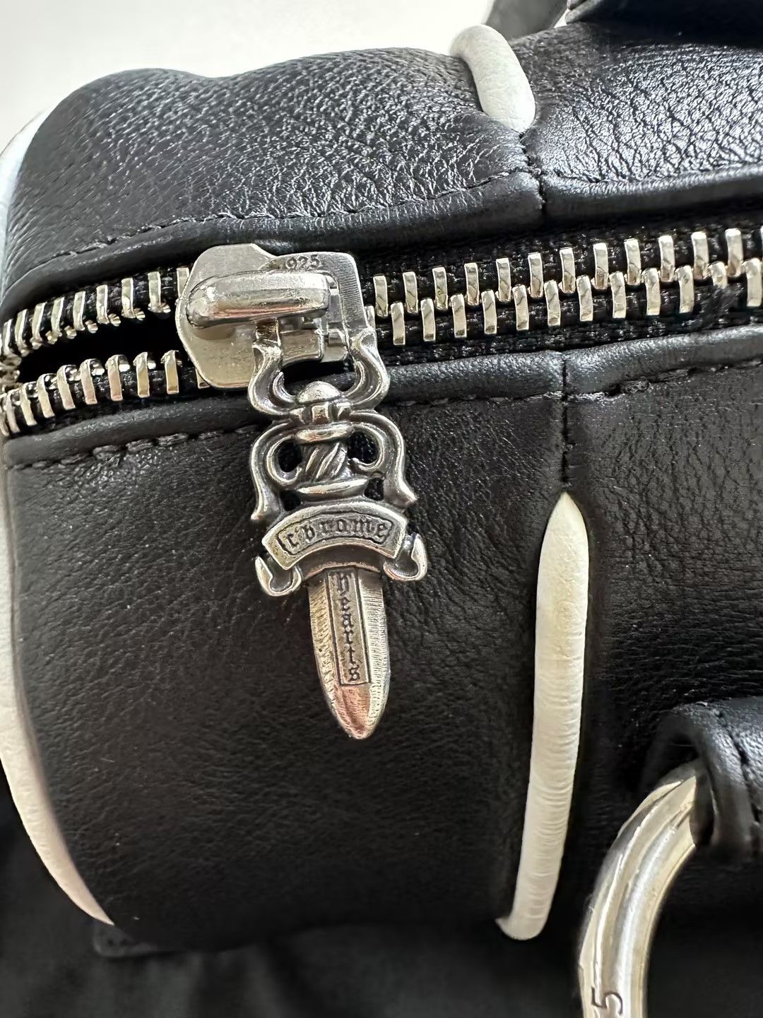 Chrome Hearts Chrome Hearts Small Leather Boston Duffel Bag Size ONE SIZE - 9 Thumbnail