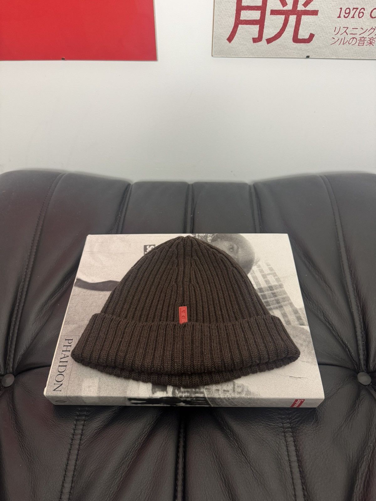 Prada Prada Sport 00s Beanie Wool Hat Red Label Logo | Grailed