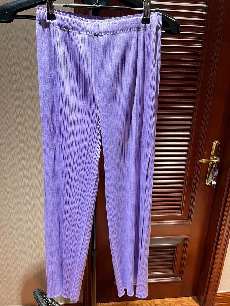 Other Issey Miyake/三宅一生 size:4 Purple pleated pants Size 42" / US 20 - 1 Thumbnail