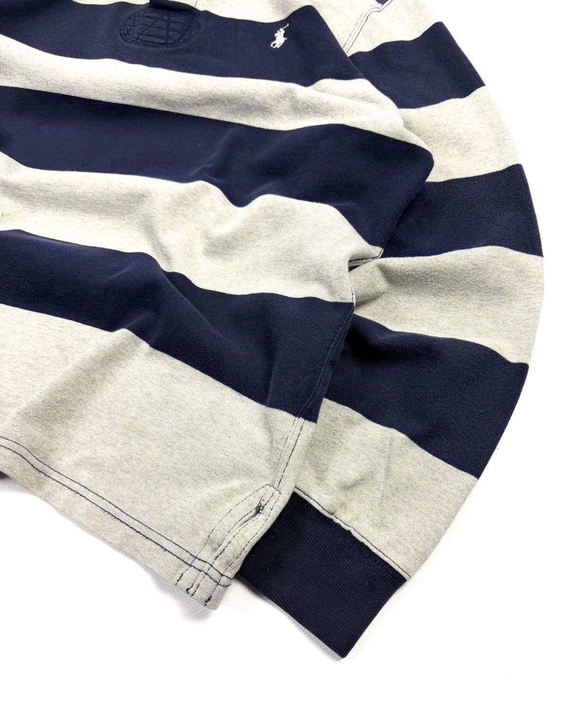 Polo Ralph Lauren Y2K Ralph Lauren Vintage Rugby Striped Long Sleeve Shirt Size US XL / EU 56 / 4 - 6 Thumbnail