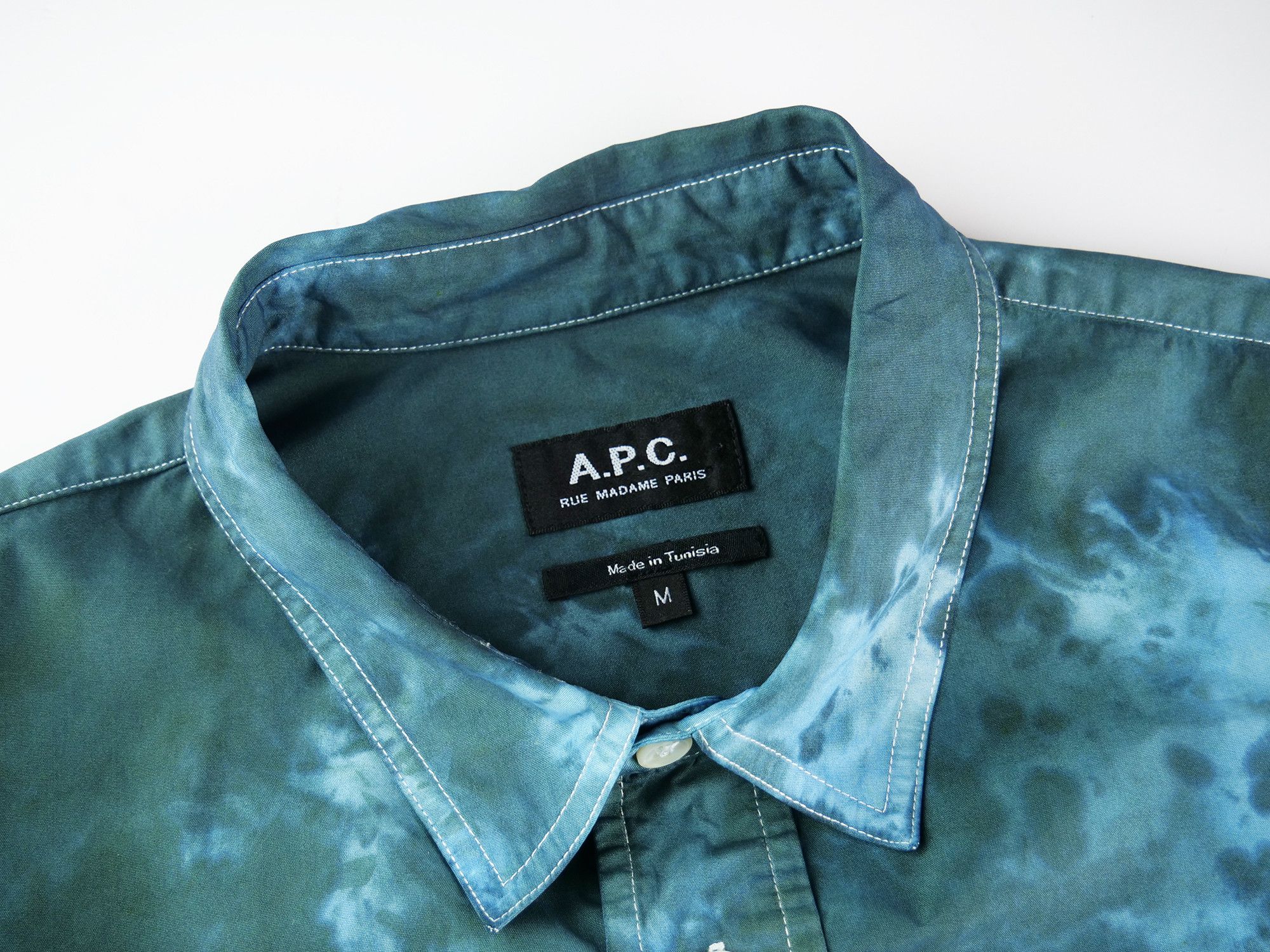 A.P.C. A.P.C. color dye shirt Size US M / EU 48-50 / 2 - 3 Thumbnail
