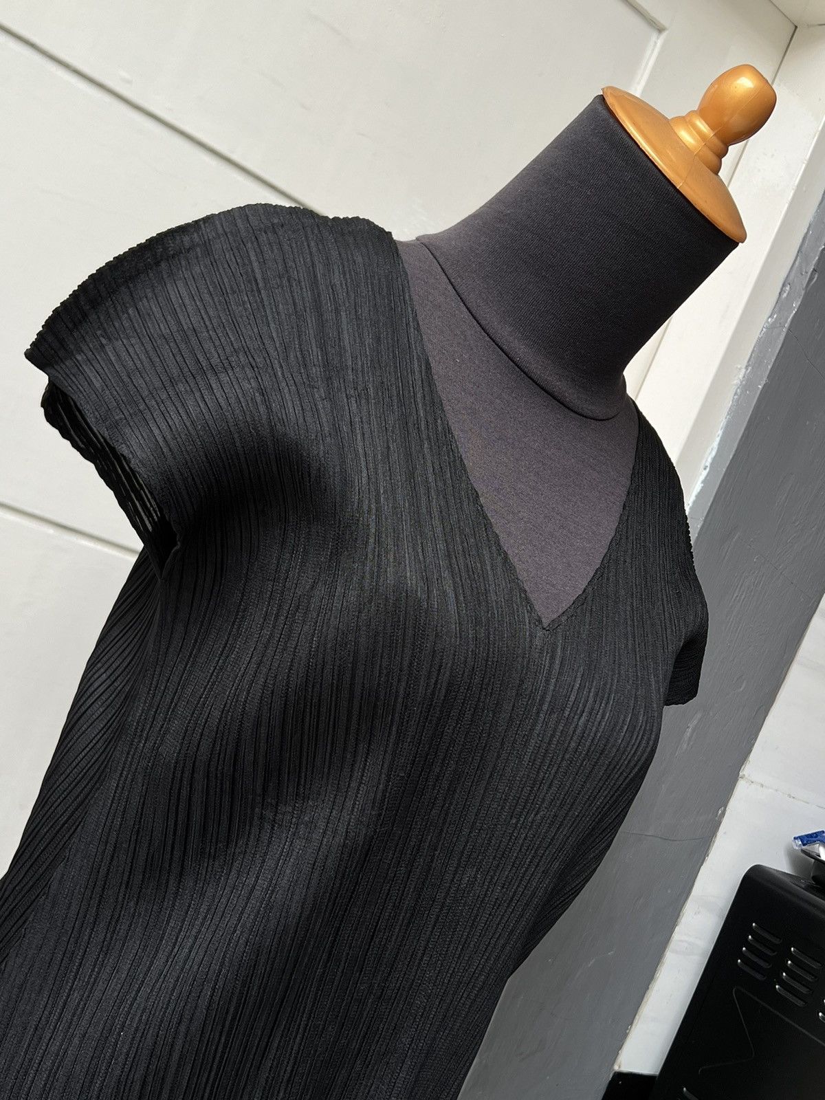 Pleats Please Issey Miyake ISSEY MIYAKE PLEATS PLEASE Black Dress Size XS / US 0-2 / IT 36-38 - 4 Thumbnail