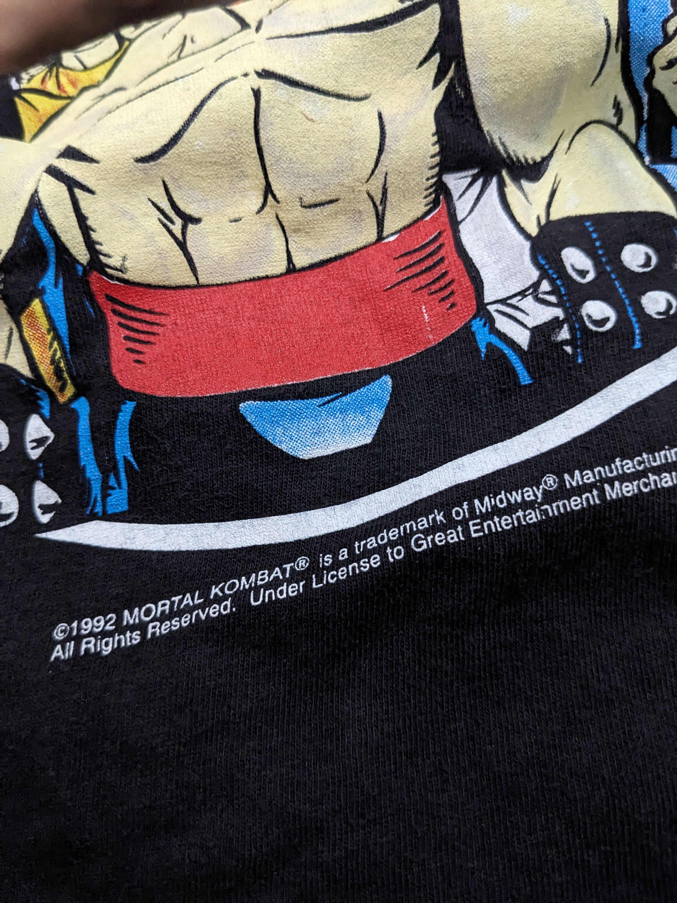 Vintage Vintage Mortal Kombat 1992 Size US L / EU 52-54 / 3 - 5 Thumbnail