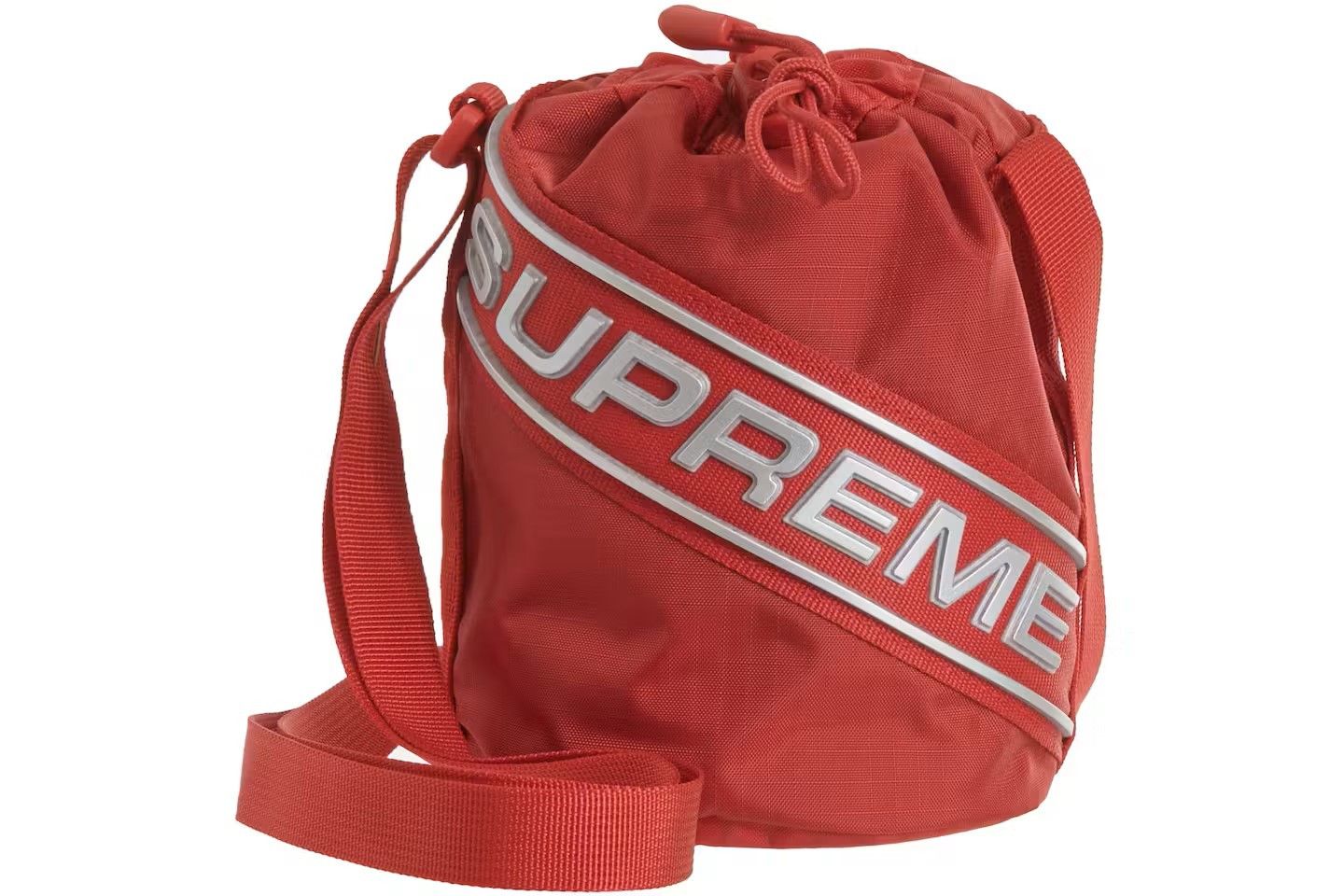 image of Supreme Cinch Pouch in Red, Men's