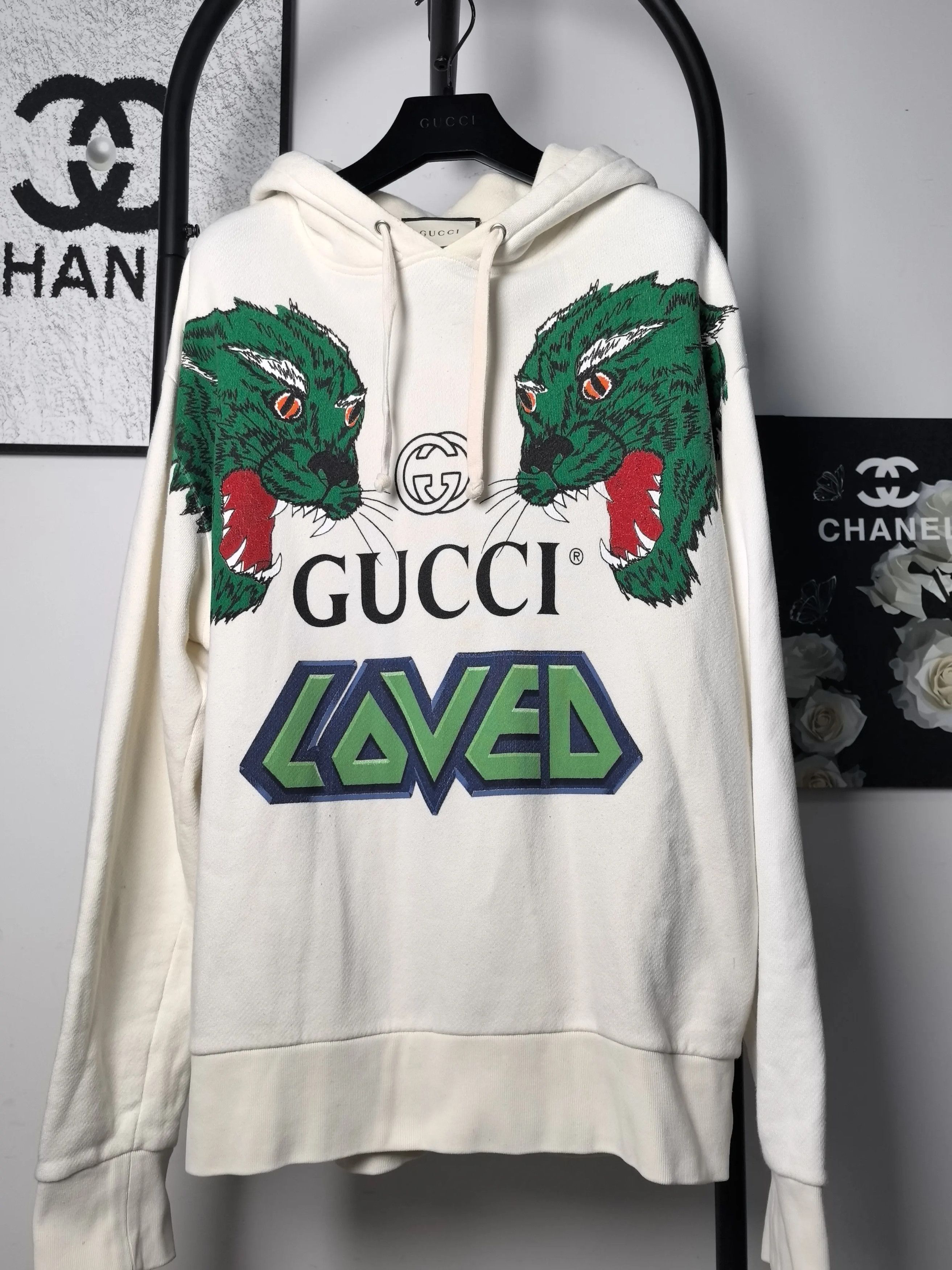 Gucci Gucci White Hoodie m Men Size US M / EU 48-50 / 2 - 1 Thumbnail