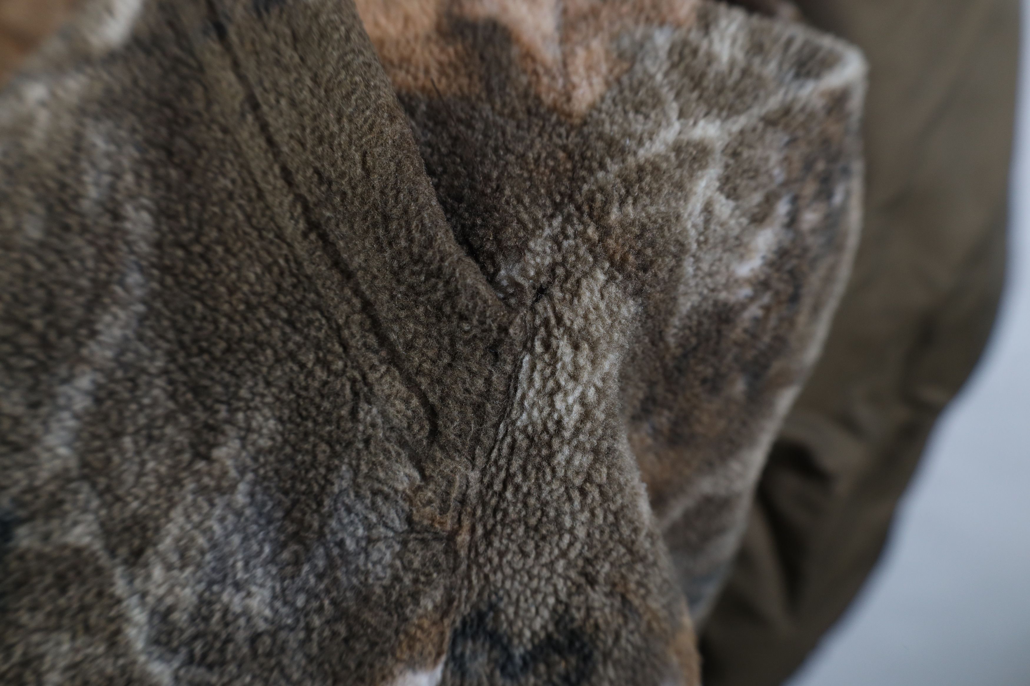 Vintage Vintage 90s Y2K Streetwear Camouflage Fleece Hoodie Jacket Size US XXL / EU 58 / 5 - 9 Thumbnail