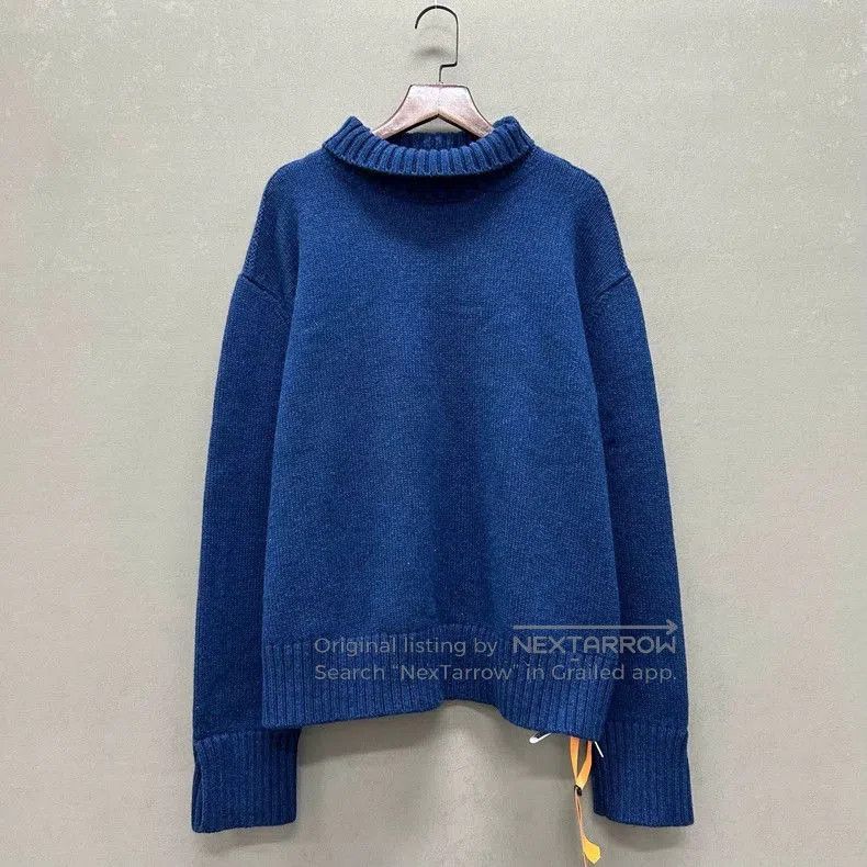Loro Piana Loro Piana Blue Cashmere Sweater S. Size US S / EU 44-46 / 1 - 1 Thumbnail