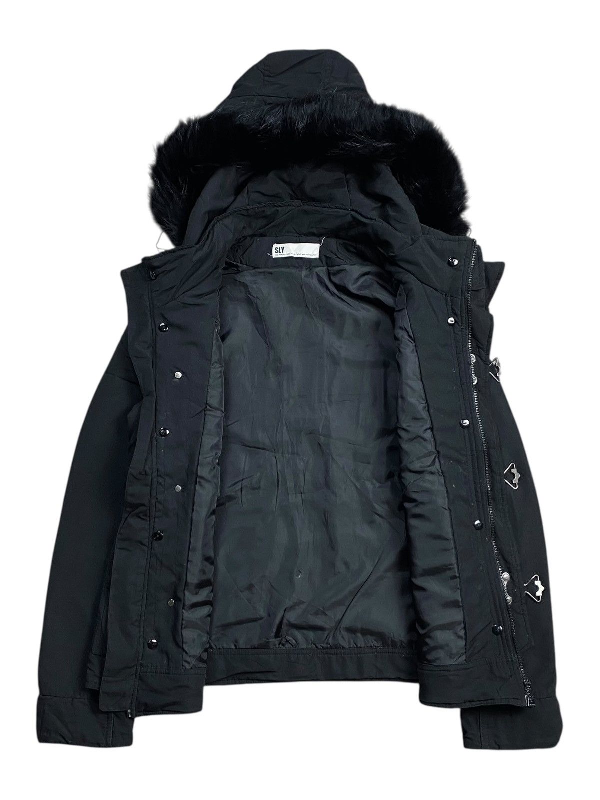 14th Addiction 2000s SLY - Vkei Style Fur Hoodie Jacket Size US M / EU 48-50 / 2 - 2 Thumbnail