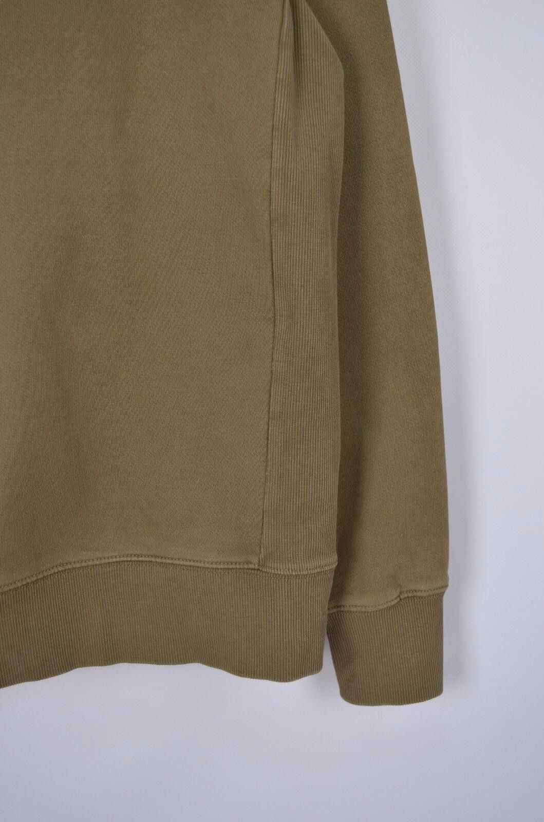 C.P. Company C.P. Company Logo Mens Khaki Crew Neck Sweatshirt Size L Size US L / EU 52-54 / 3 - 12 Thumbnail