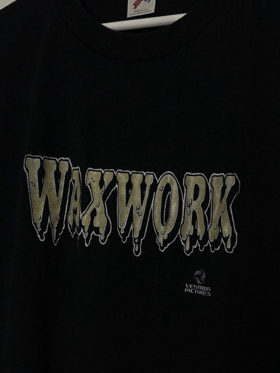 Other Vintage Waxwork Horror Movie Promo T-Shirt Vestron Pictures Size US XL / EU 56 / 4 - 5 Thumbnail