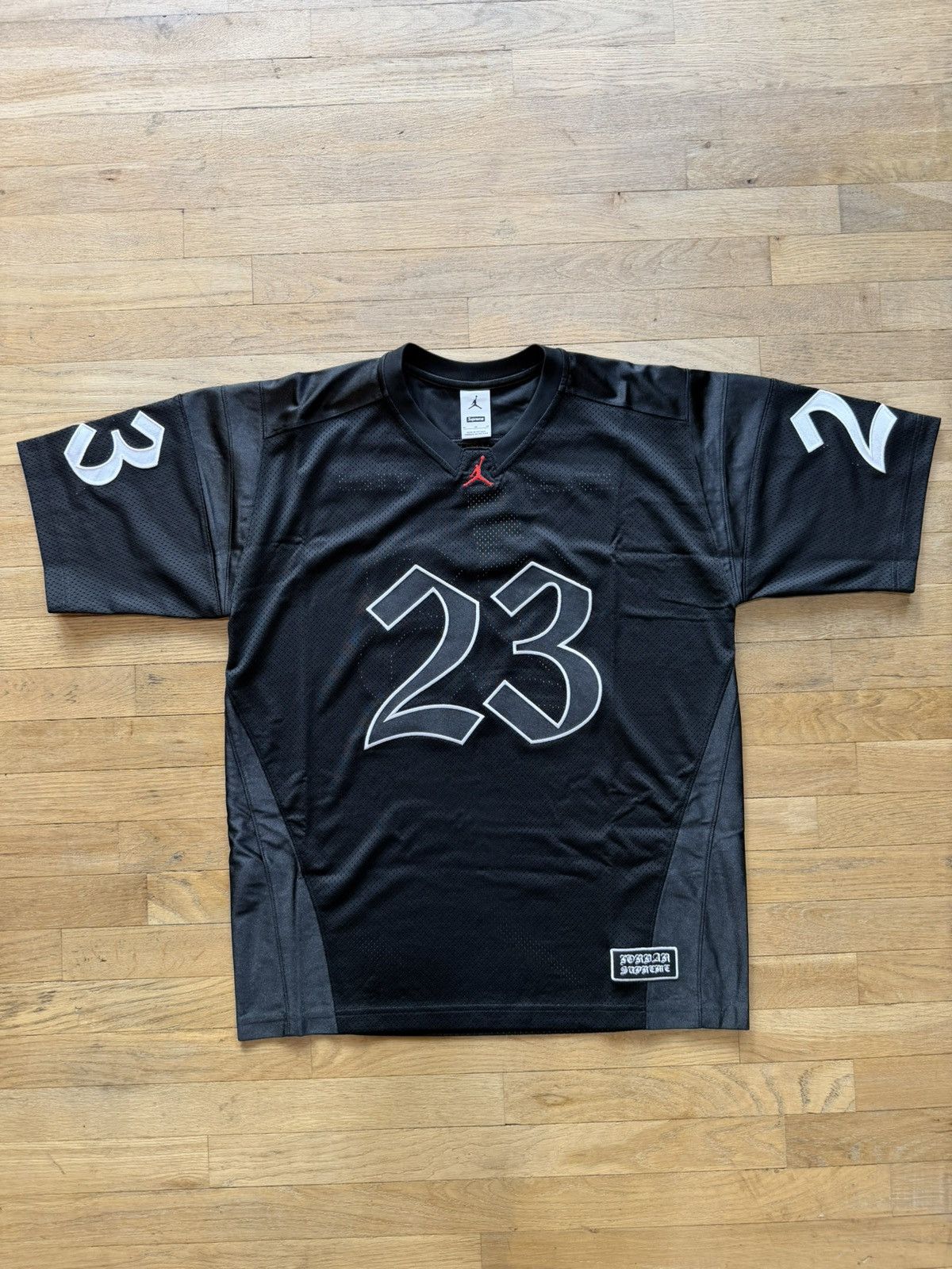 Jordan Brand × Supreme Supreme Jordan Warm Up Jersey in Black
