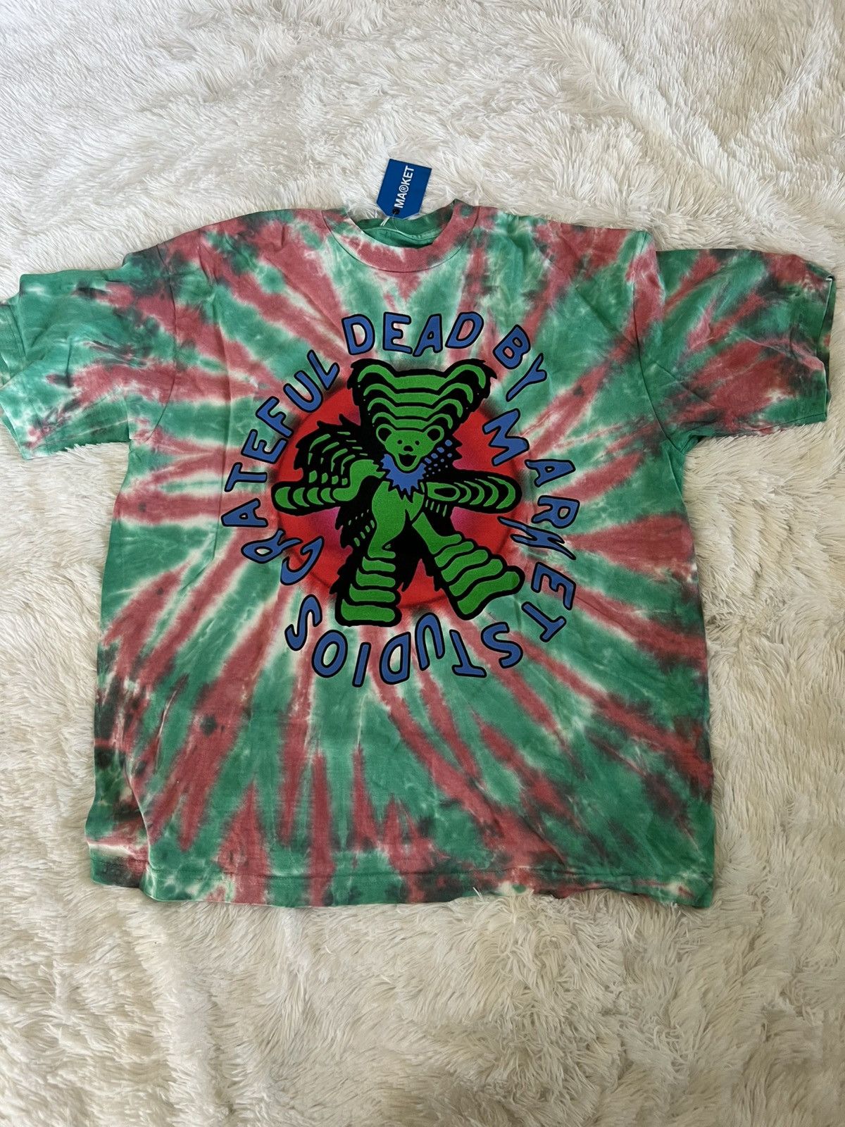 Grateful Dead × Market GOAT Exclusive Market x Grateful Dead Infinity Bear Tee Size US L / EU 52-54 / 3 - 1 Thumbnail