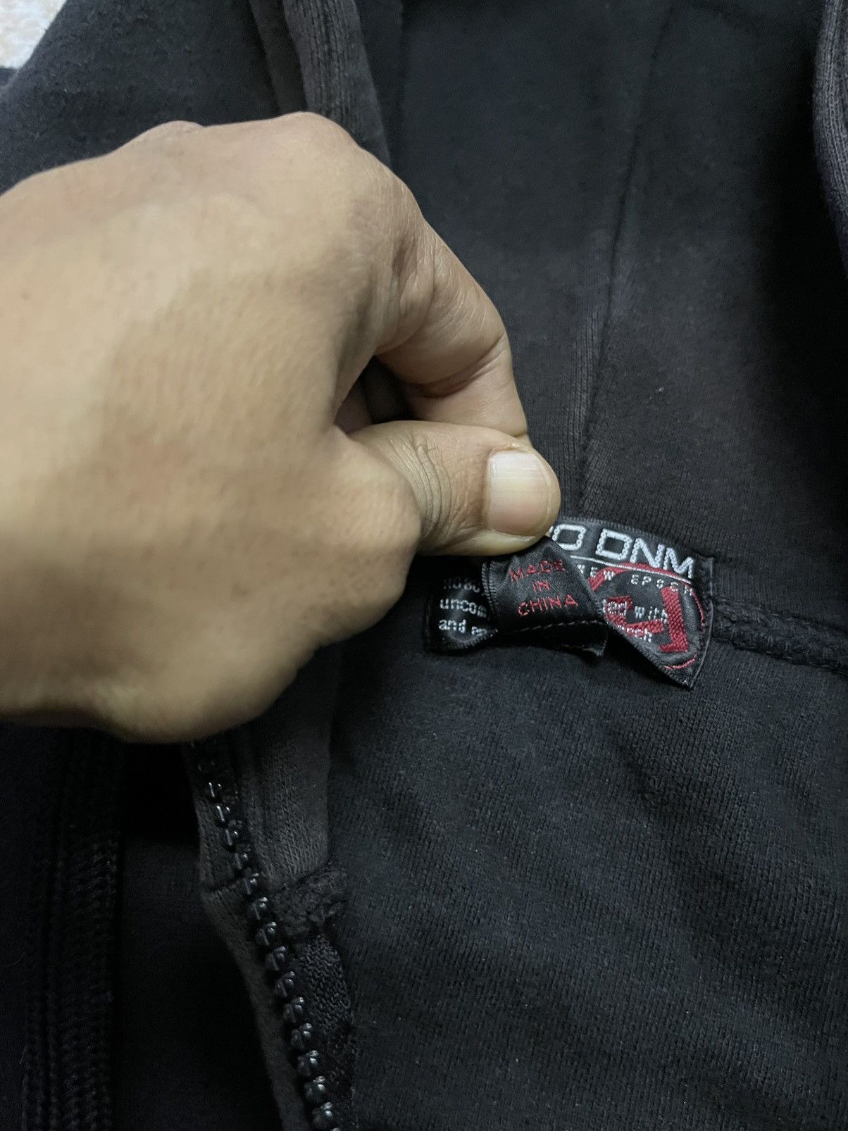 Hobo 2000s HOBO EMBROIDERY LOGO BLACK BAGGY ZIPPER HOODIE Size US XL / EU 56 / 4 - 13 Thumbnail