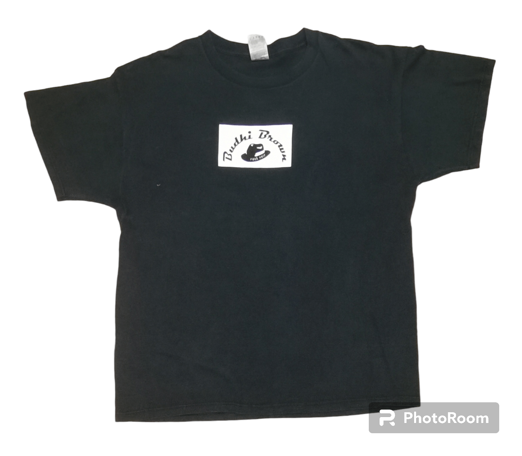 Band Tees × Vintage VINTAGE BHUDI BROWN ROCK NOIR SHIRT Size US XL / EU 56 / 4 - 1 Thumbnail