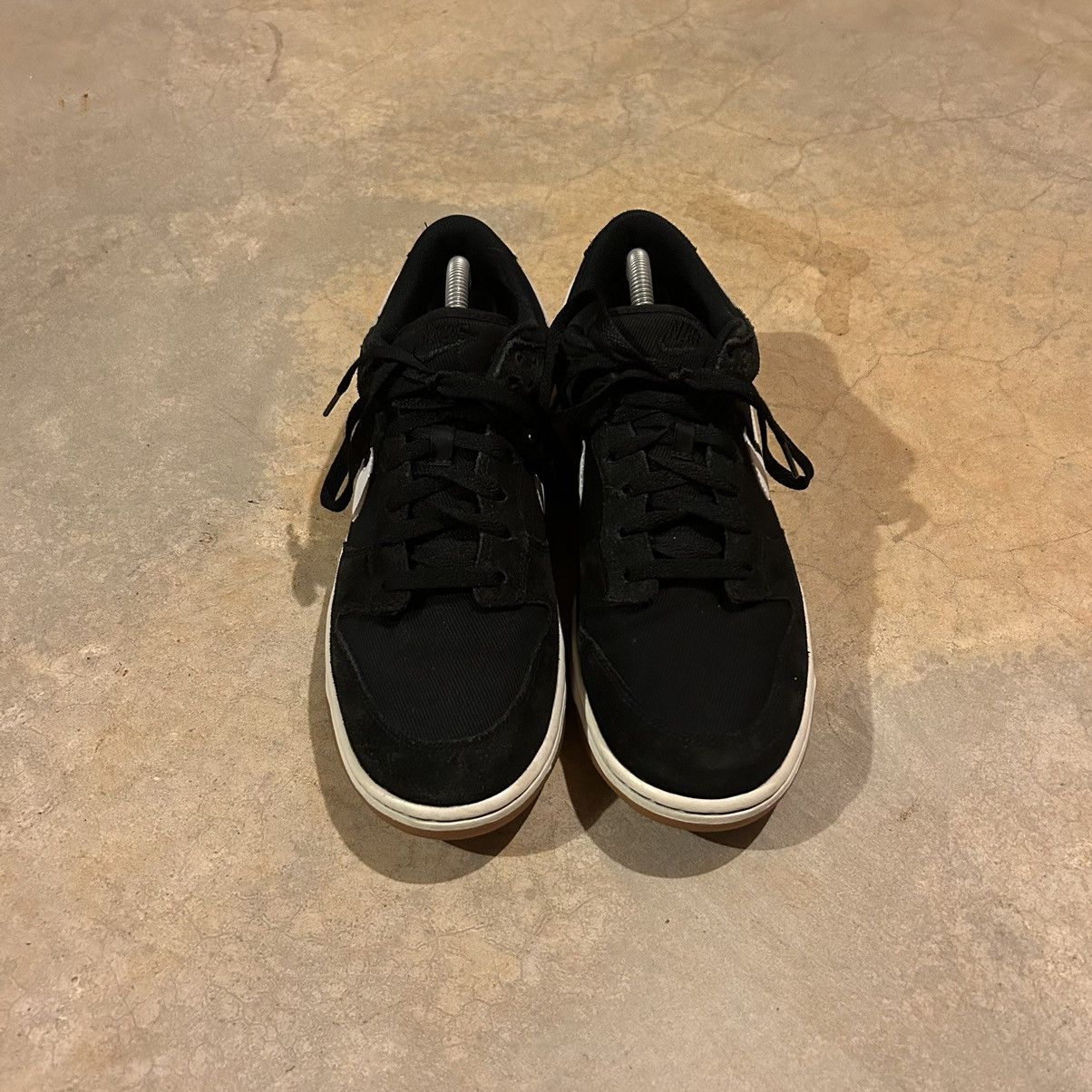 Nike × Vintage Nike Dunk Low Canvas Black Gum 2017 US 10.5 Size US 10.5 / EU 43-44 - 3 Thumbnail