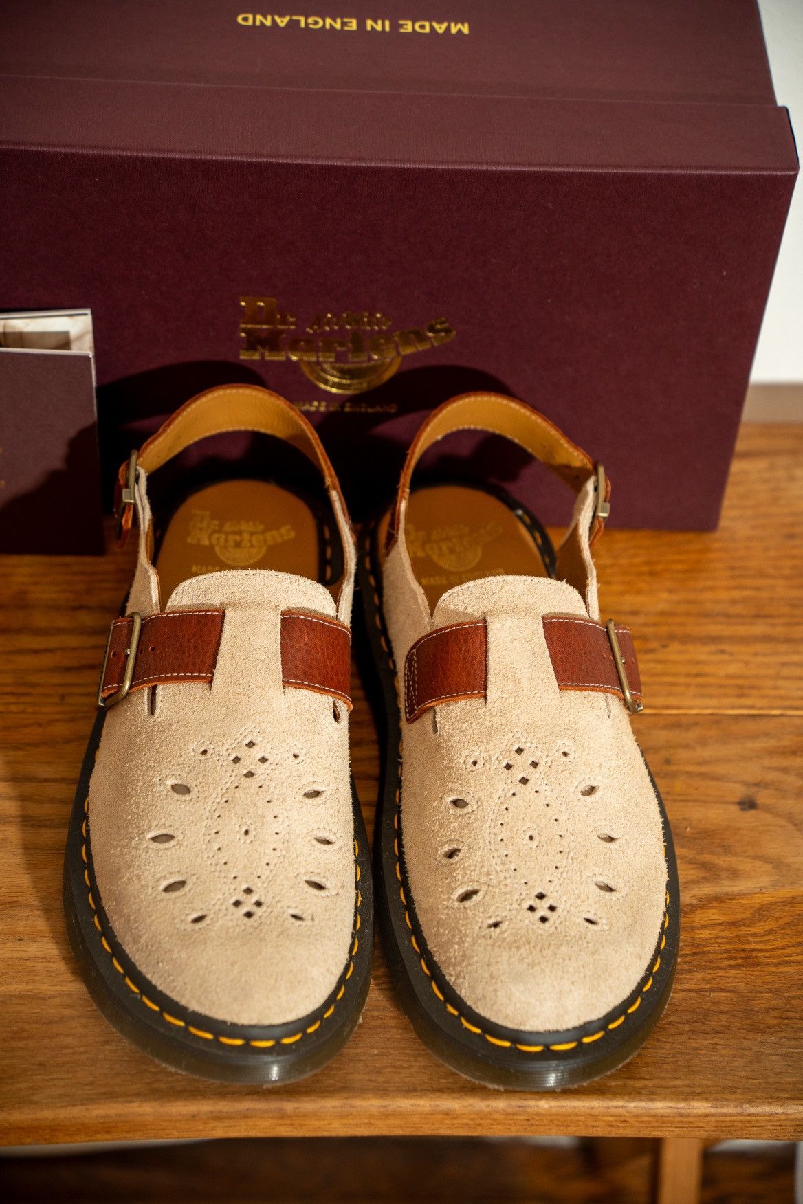 Dr. Martens US M 10 ~ ADRIAN SNAFFLE REPELLO EMBOSS SUEDE  display picture 1