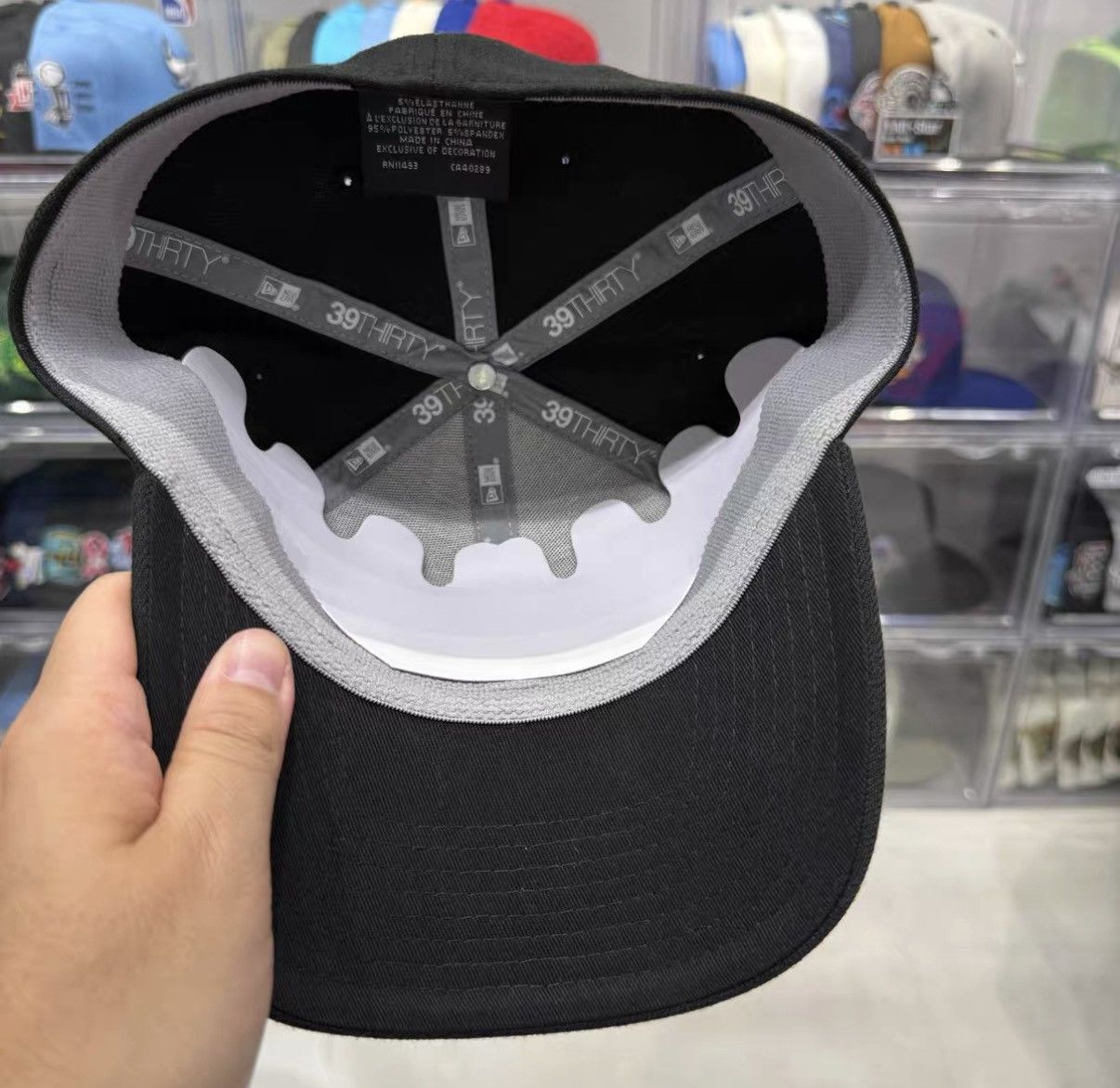 New Era New Era Classic Logo Curved Brim Baseball Cap J32 Size ONE SIZE - 4 Thumbnail