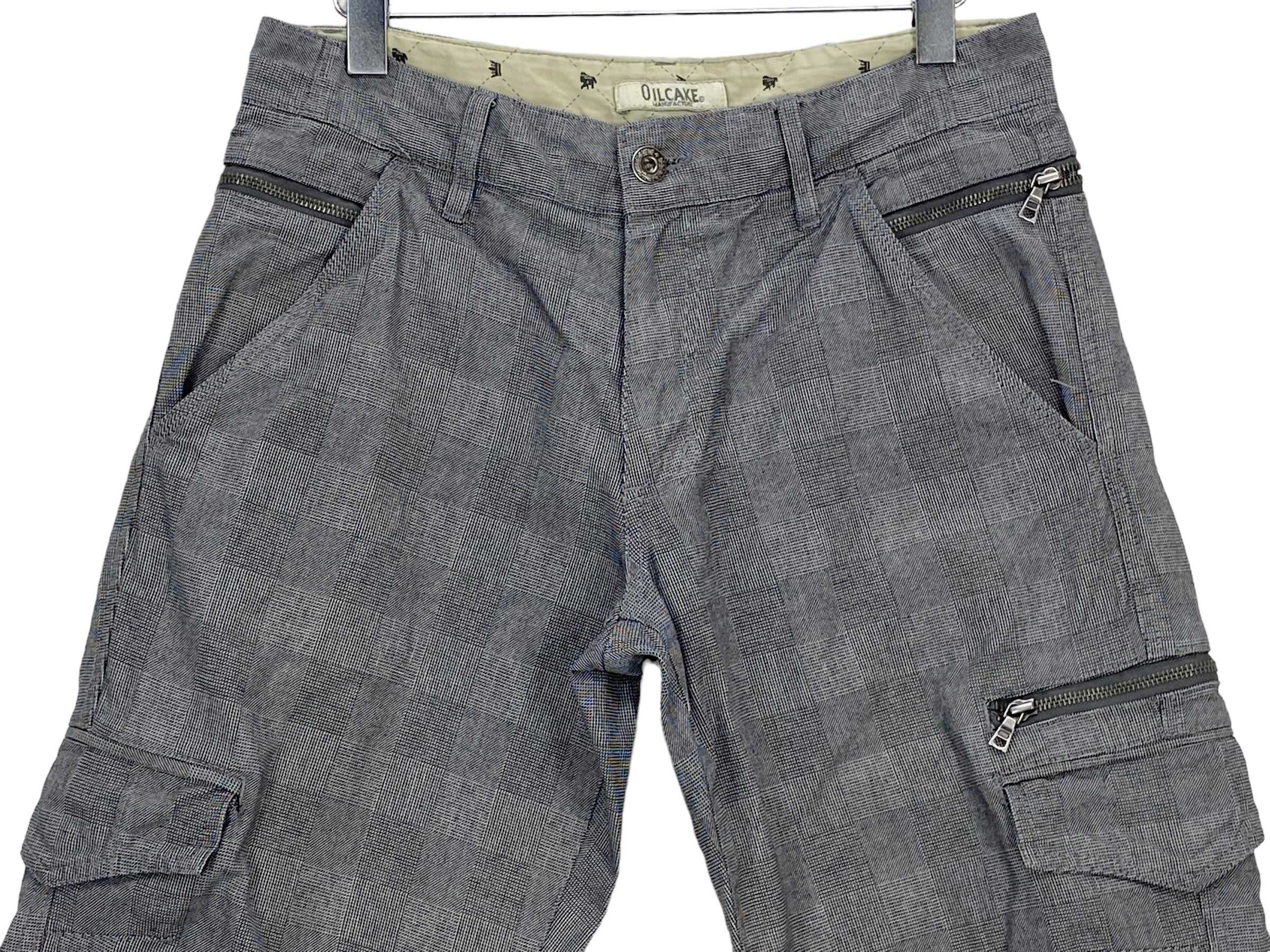 Japanese Brand Oilcake Cargo Pants Size US 31 - 3 Thumbnail