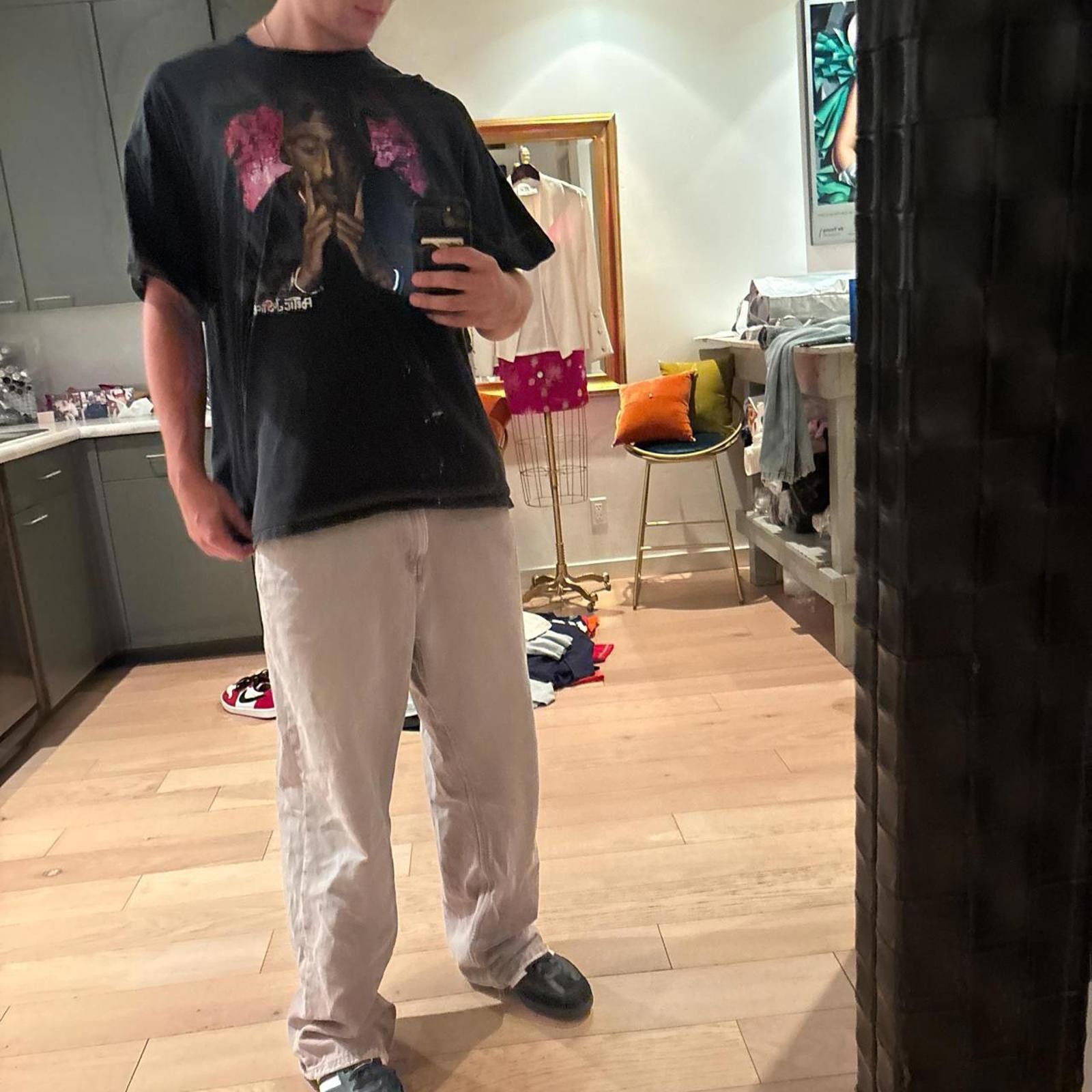 Designer e Tupac Graphic Tee Size US XXL / EU 58 / 5 - 3 Thumbnail