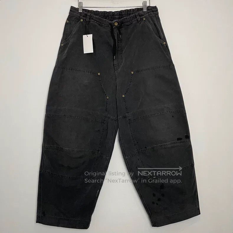 Balenciaga Balenciaga Distressed lumberjack work pants Size US 28 / EU 44 - 1 Thumbnail