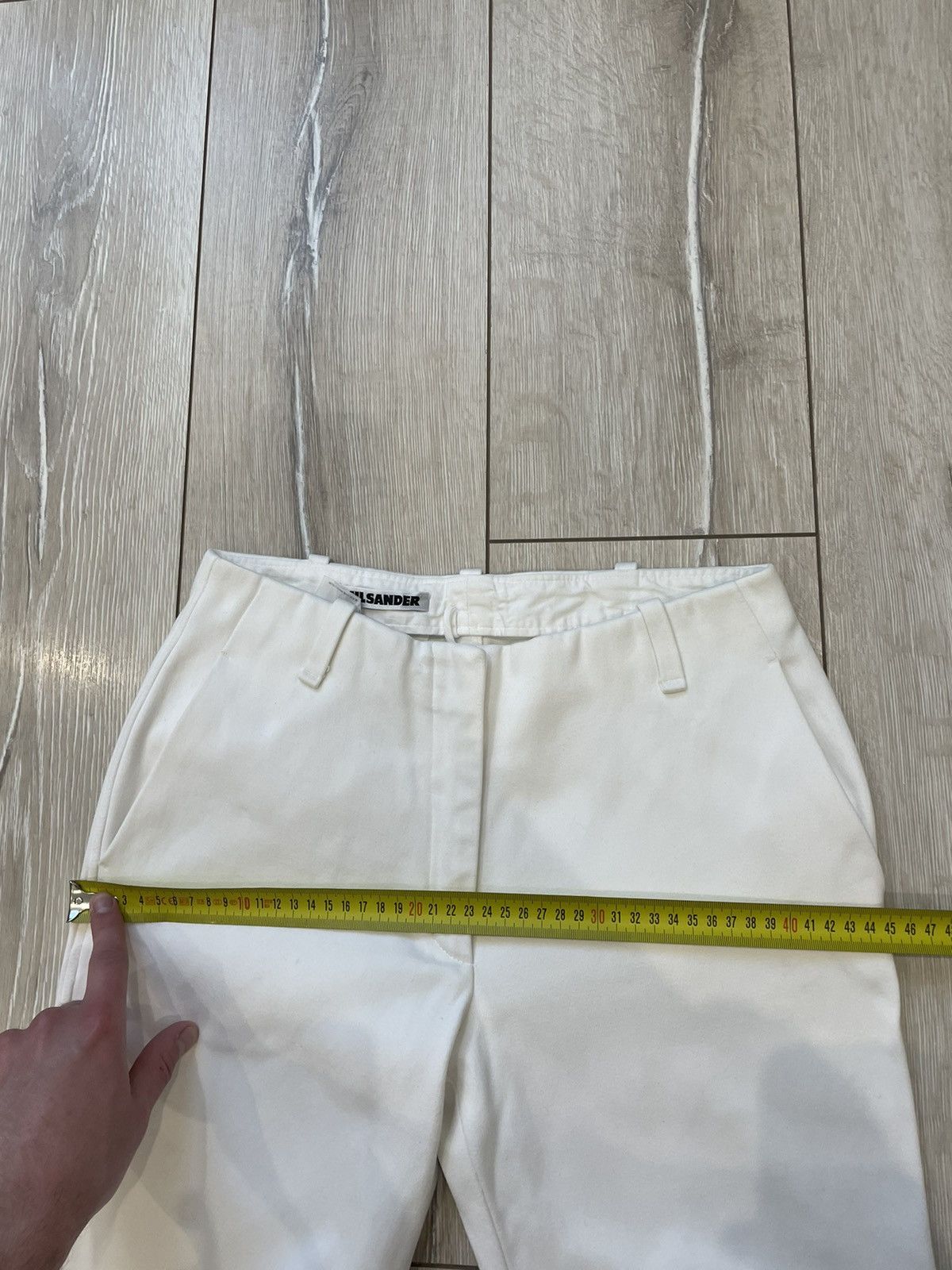 Jil Sander × Vintage Vintage Jil Sander Woman’s cropped Denim pants Size 24" / US 00 / IT 34 - 14 Thumbnail