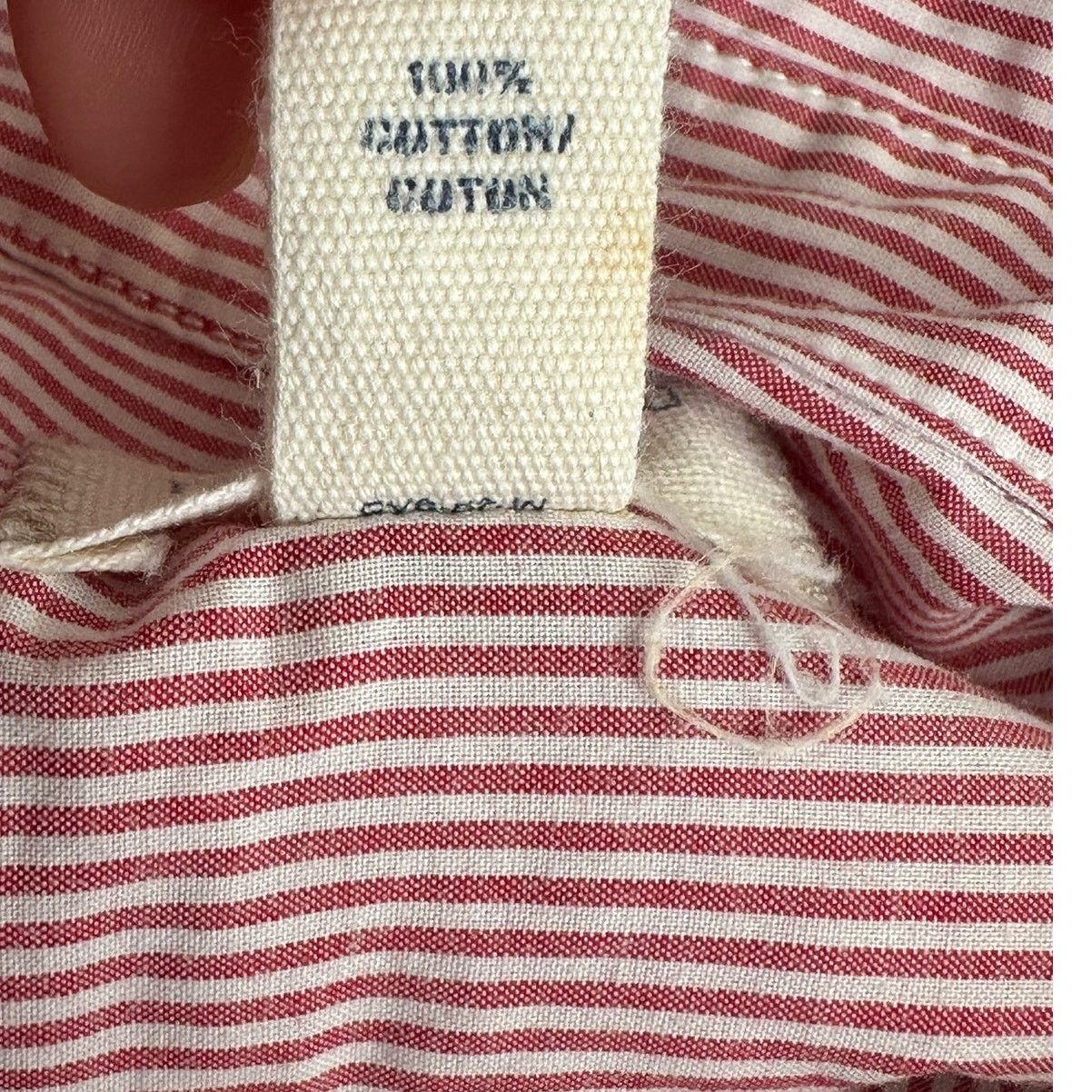 Banana Republic Lands' End striped long sleeves button shirt size XS Size XS / US 0-2 / IT 36-38 - 5 Thumbnail