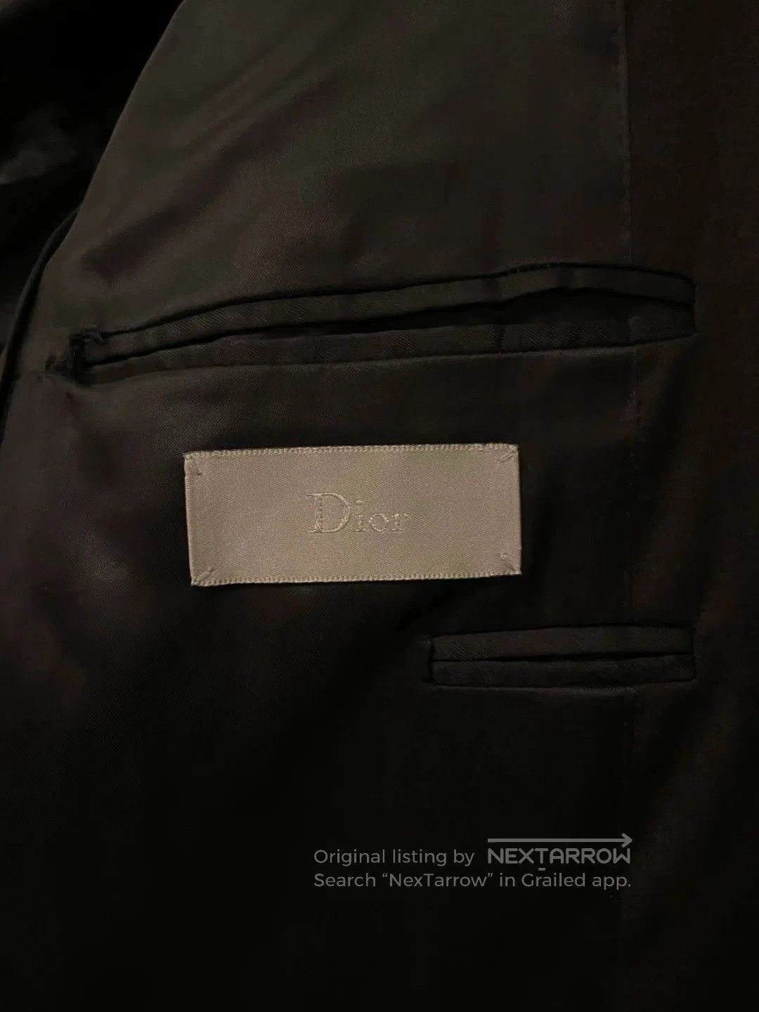 Dior Black Single-Breasted Blazer. Size US M / EU 48-50 / 2 - 4 Thumbnail