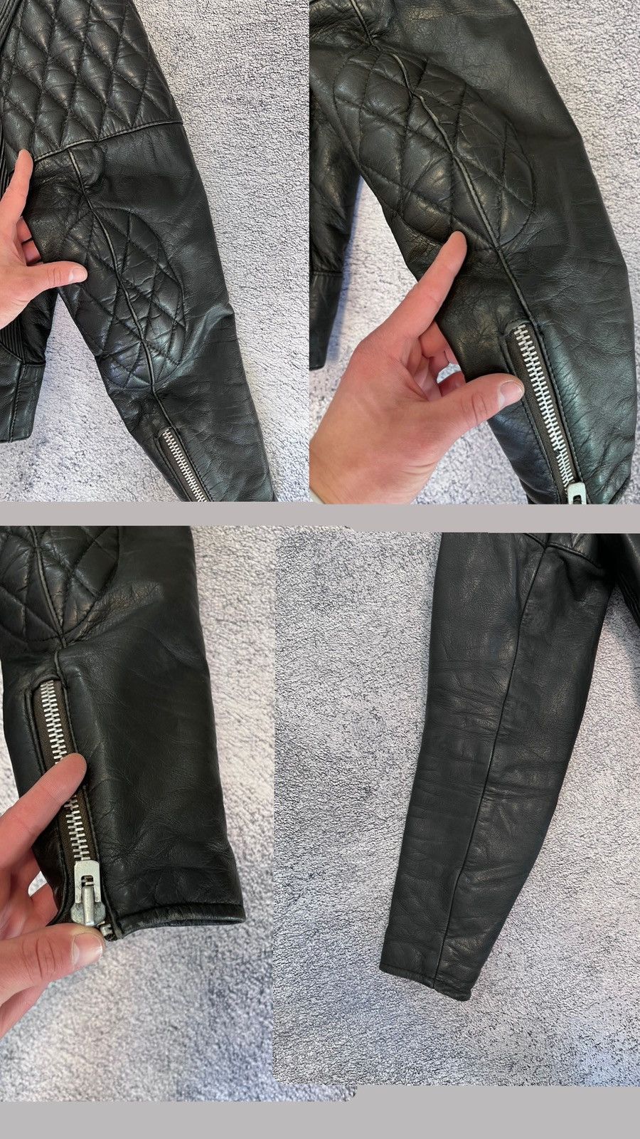 Belstaff Belstaff Women’s Leather Jacket Motorcycle Biker Vintage Size S / US 4 / IT 40 - 19 Thumbnail