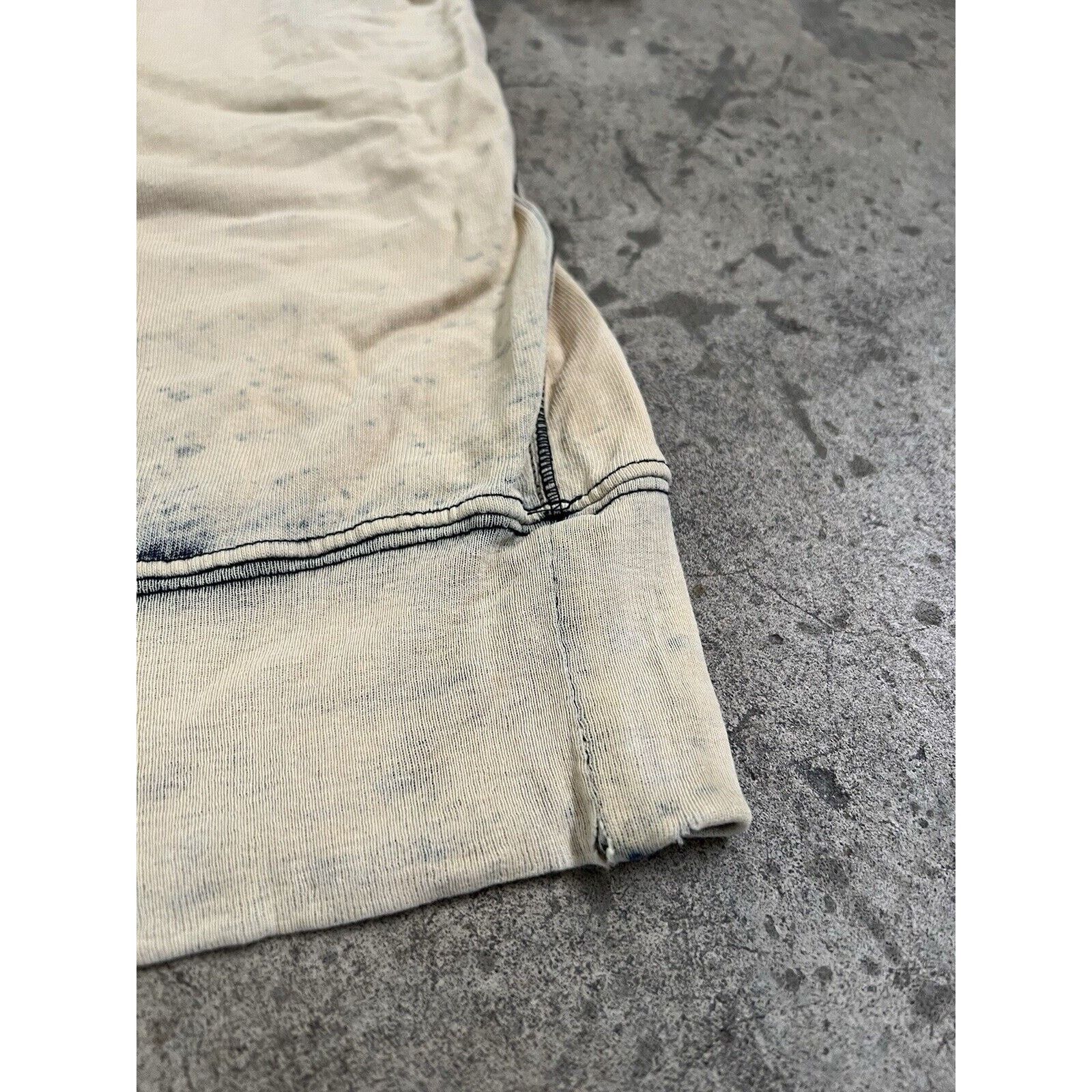 Current/Elliot Current/Elliott Rolled Sleeve White Wash Sweatshirt Womens 0 Size XS / US 0-2 / IT 36-38 - 4 Thumbnail