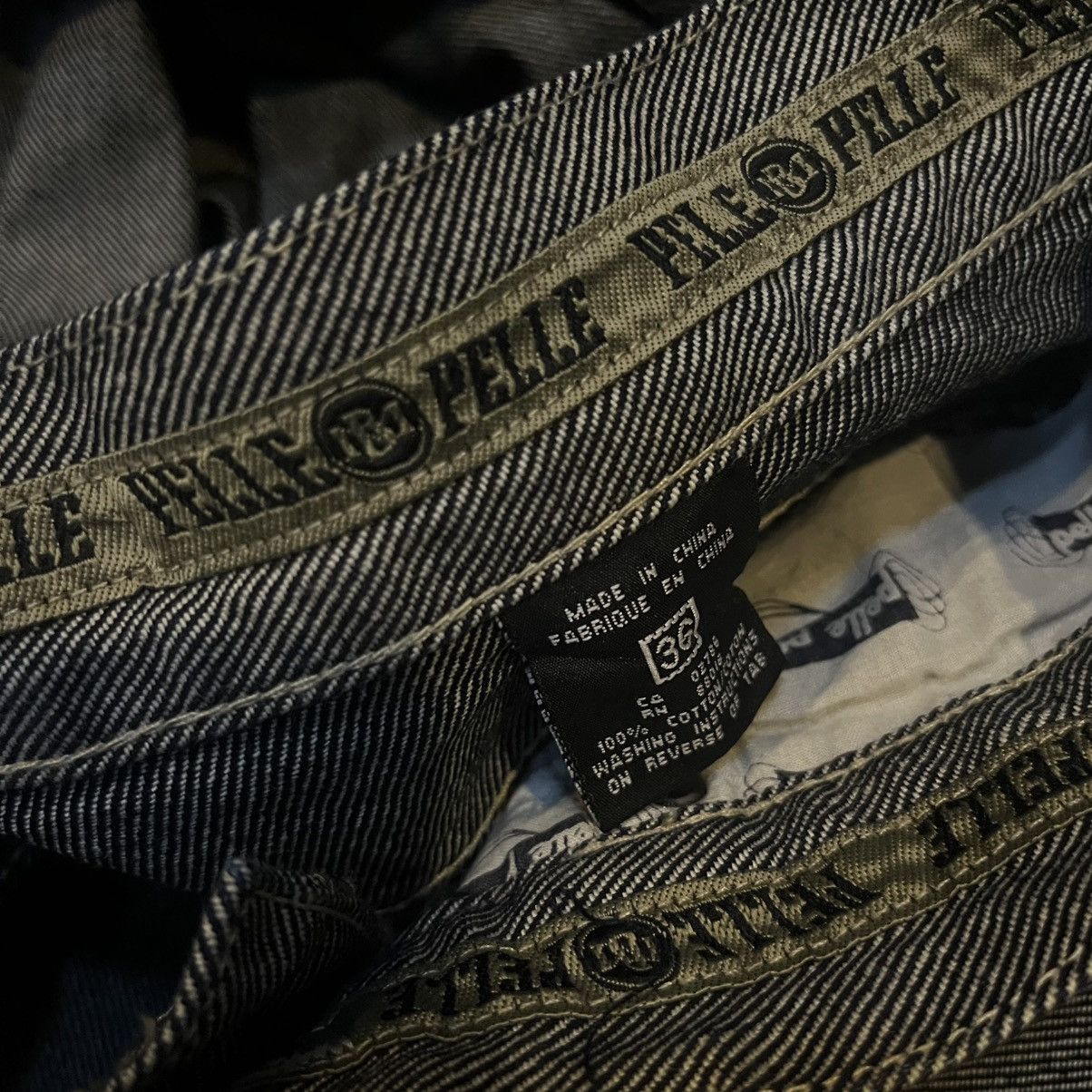 Marc Buchanan Archive Pelle Pelle Marc Buchanan Jnco Denim Baggy Size US 35 - 9 Thumbnail