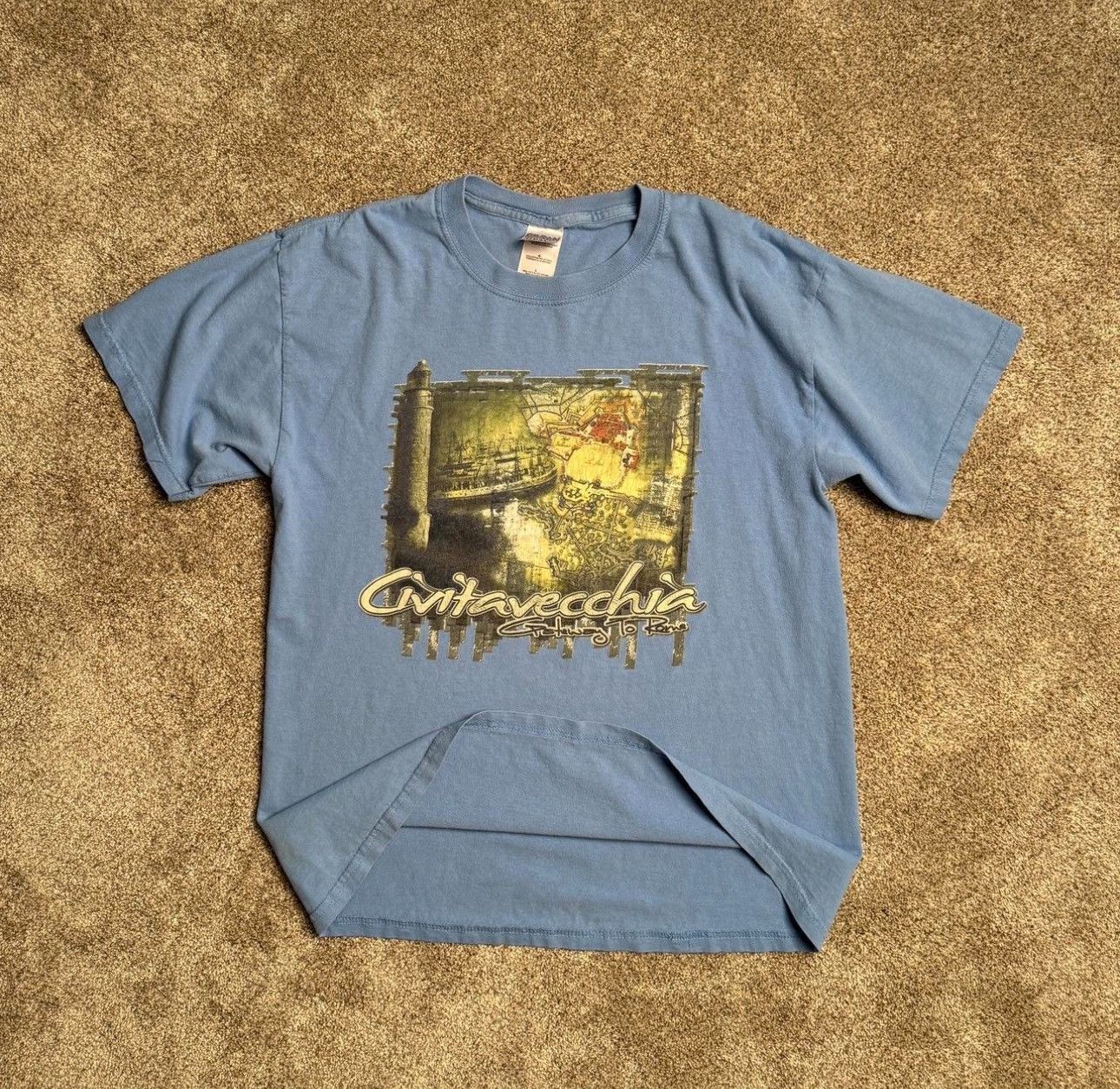 Gildan “GATEWAY TO ROME” GRAPHIC TEE Size US L / EU 52-54 / 3 - 1 Thumbnail
