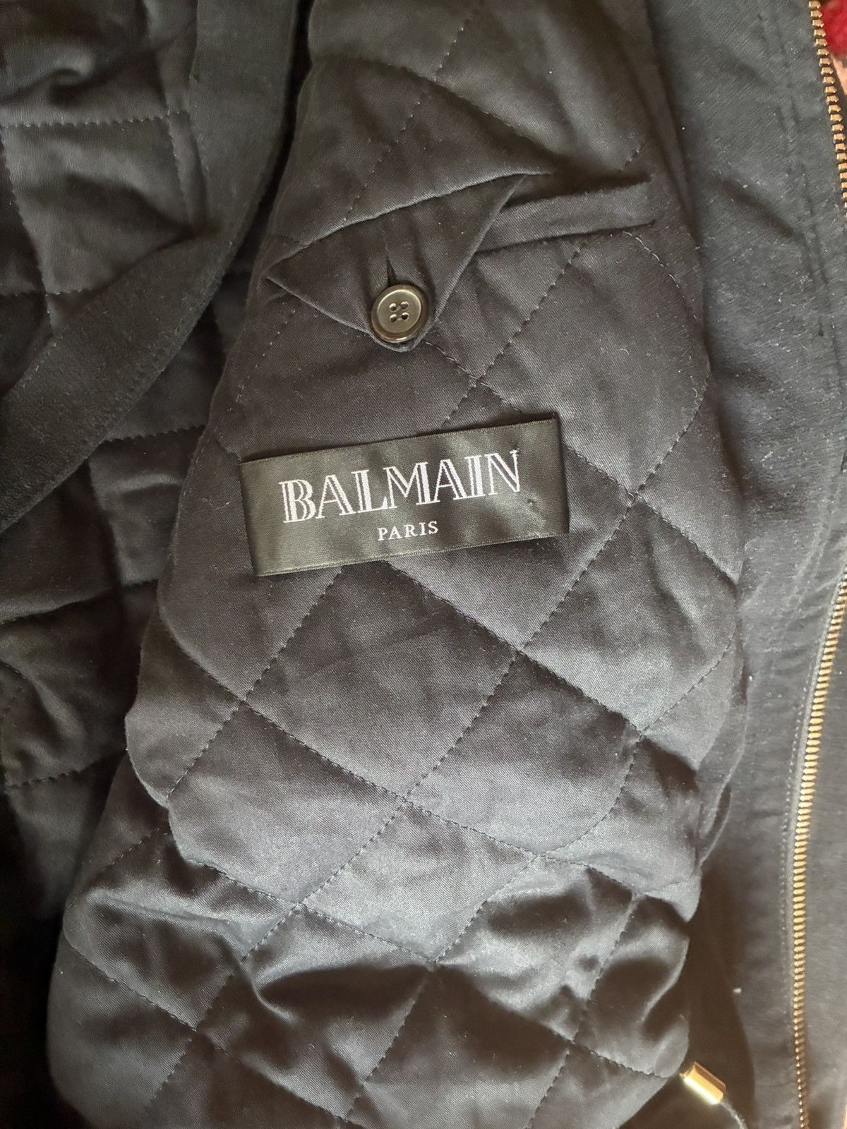 Balmain Authentic Balmain Fur Winter Jacket - Black, Large, New Size US XXL / EU 58 / 5 - 2 Thumbnail