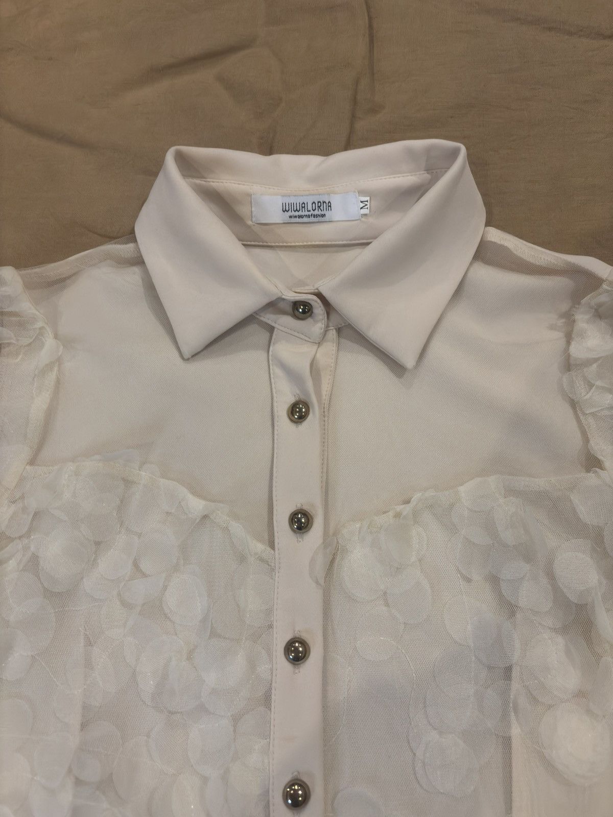 Other Collared shirt.wt-35 Size M / US 6-8 / IT 42-44 - 3 Thumbnail