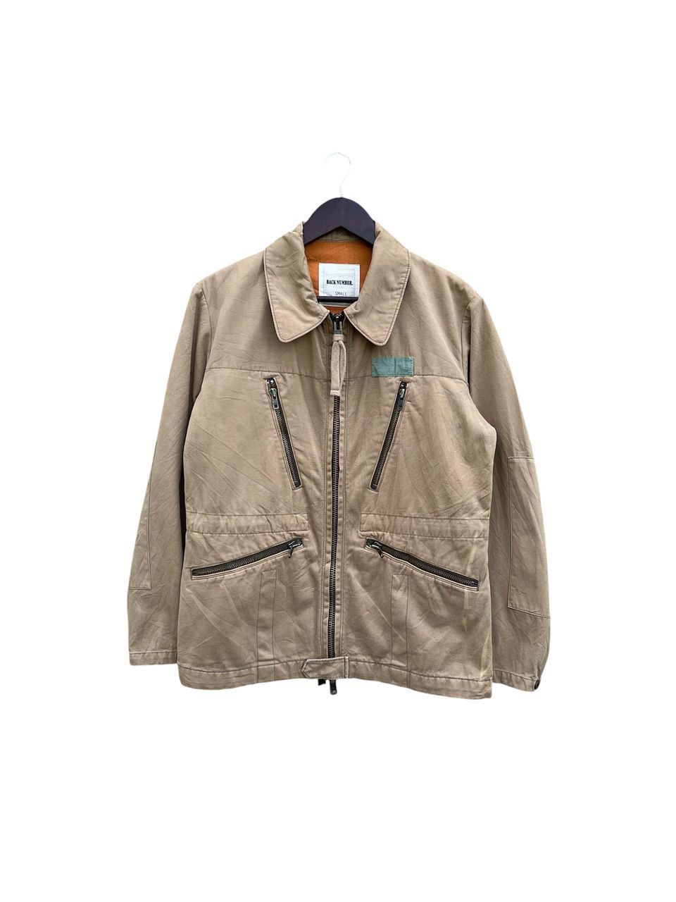 Japanese Brand Back Number Muti Zipper Pocket Jacket Nice Design Size US S / EU 44-46 / 1 - 1 Thumbnail