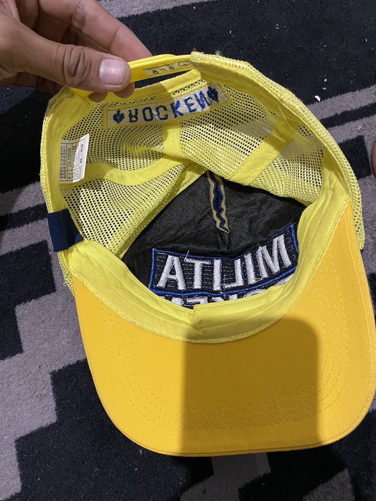 Vintage Vintage Milita Roken Trucker hats y2k style Size ONE SIZE - 6 Thumbnail