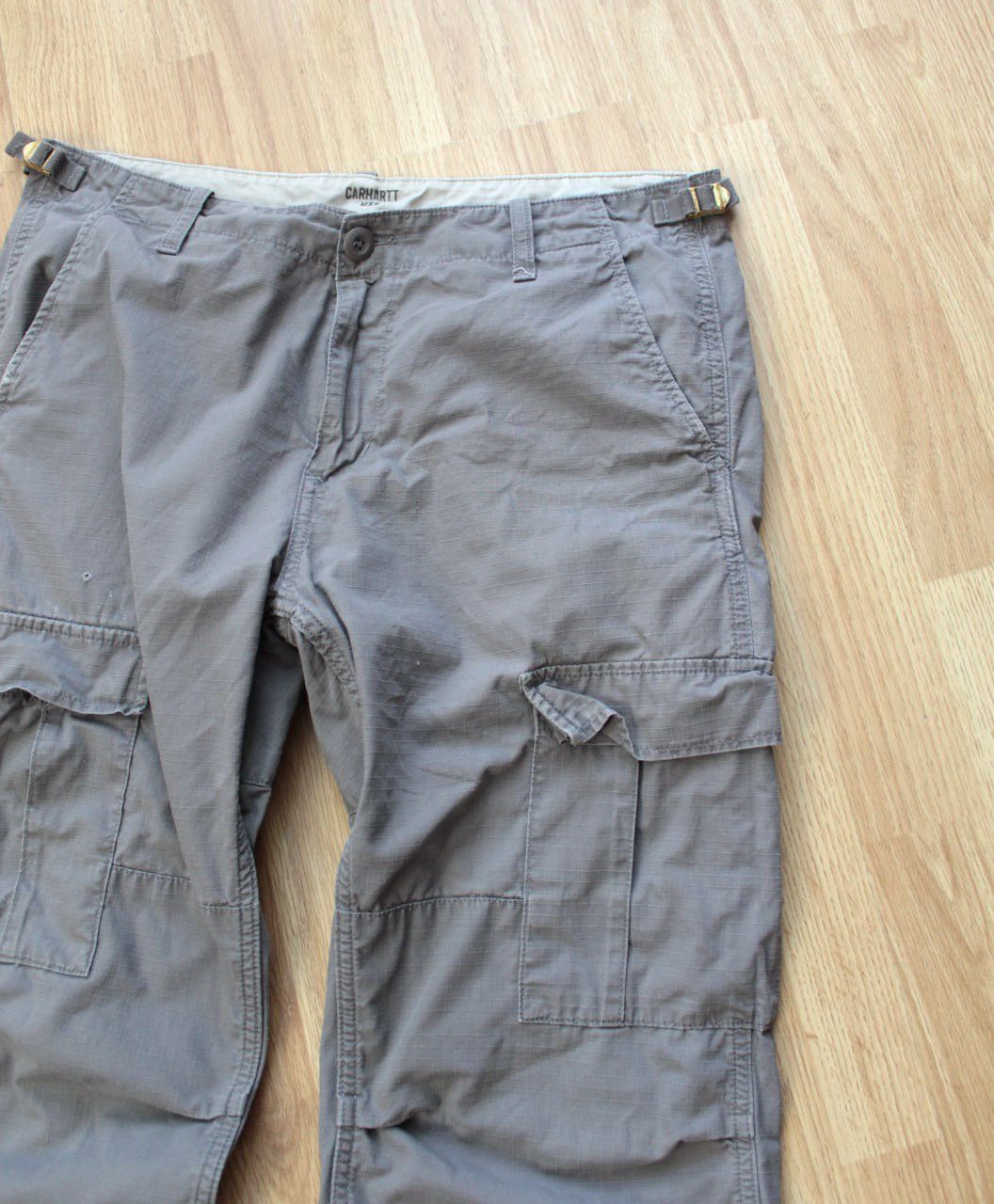 Carhartt 🔥 Vintage Carhartt Cargo Aviation Pants Work Y2K Denim Jeans Size US 32 / EU 48 - 4 Thumbnail